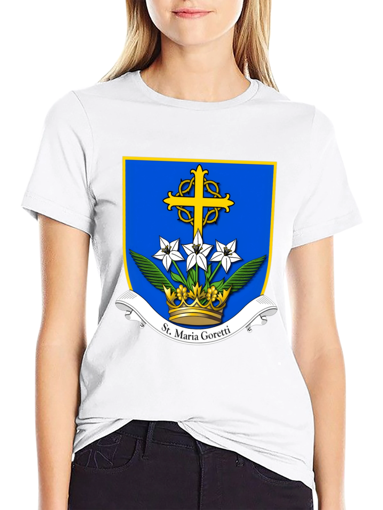 St. Maria Goretti T-Shirt - Religious Apparel