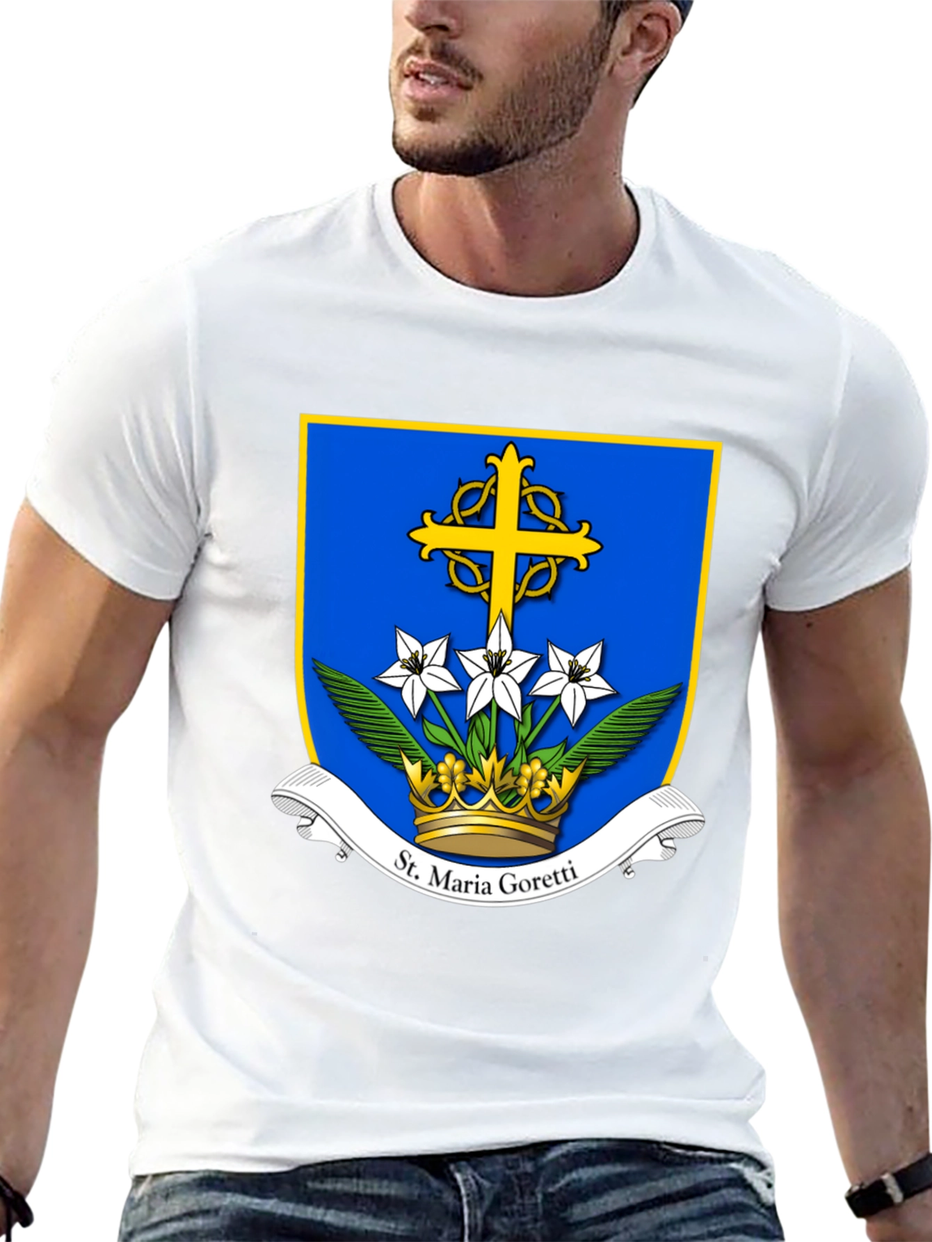 St. Maria Goretti T-Shirt - Religious Apparel