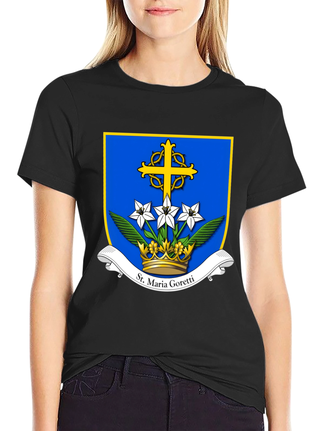 St. Maria Goretti T-Shirt - Religious Apparel