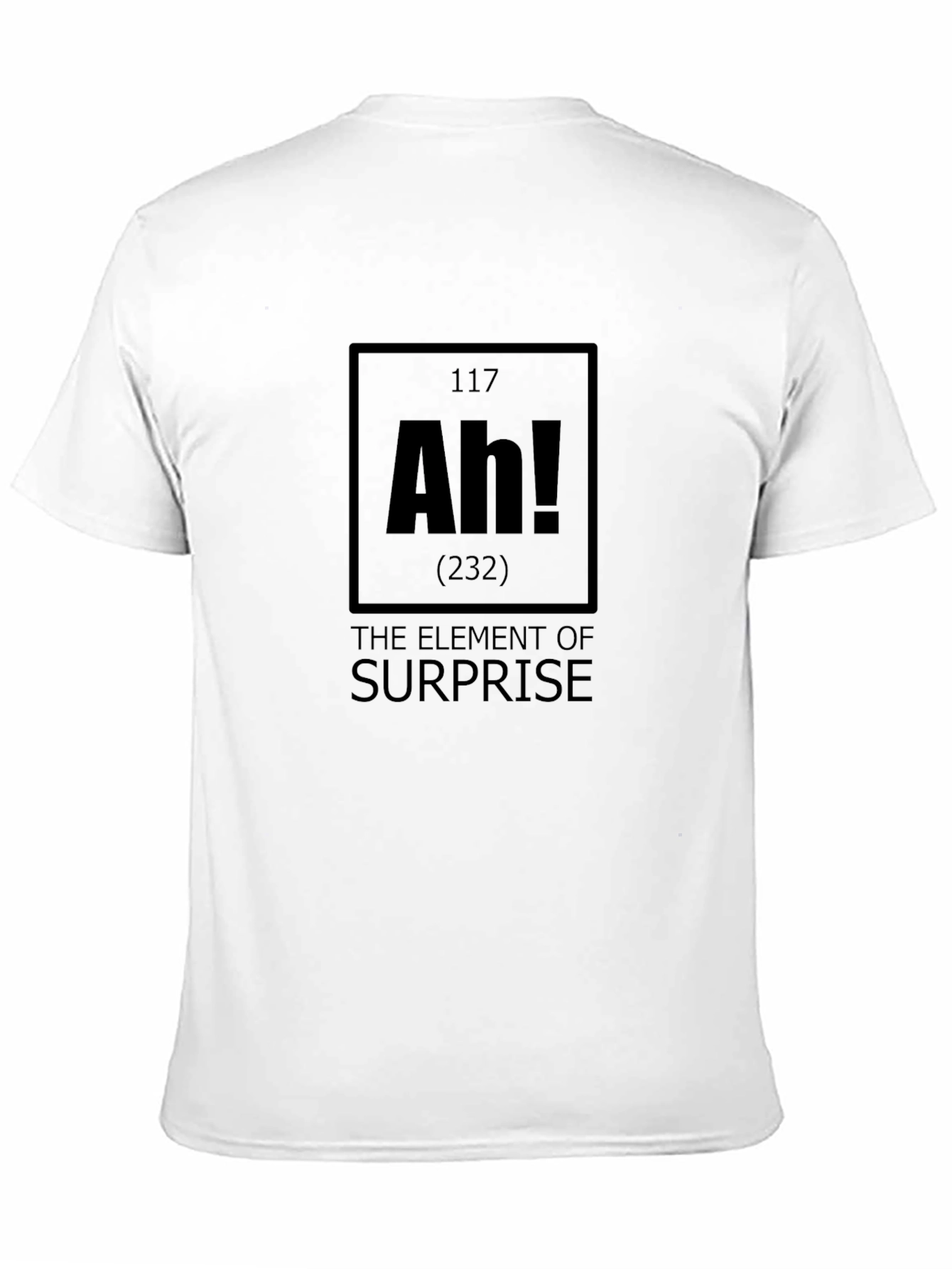 Ah! Element of Surprise Black T-Shirt