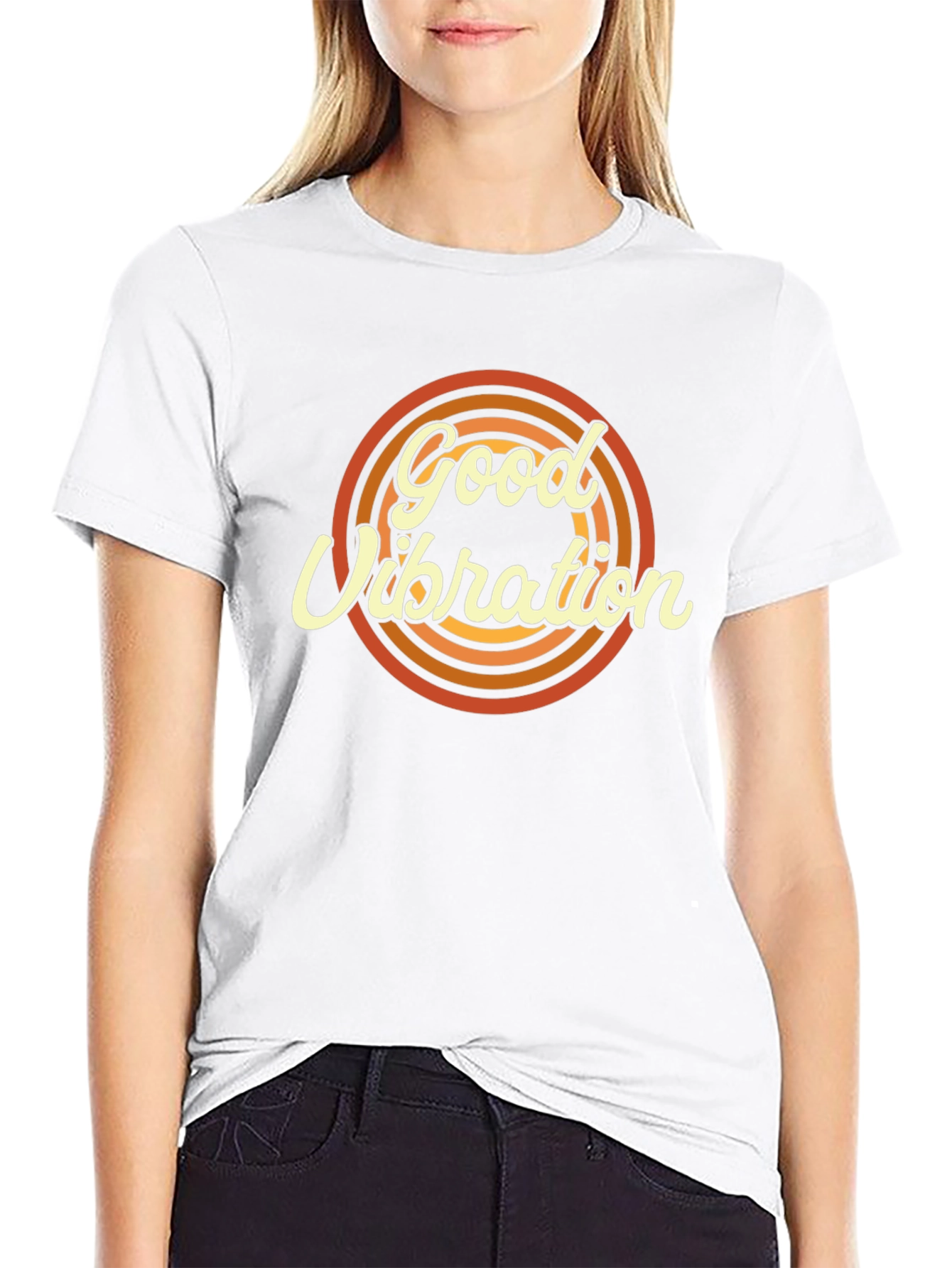 Retro Good Vibration Graphic Tee