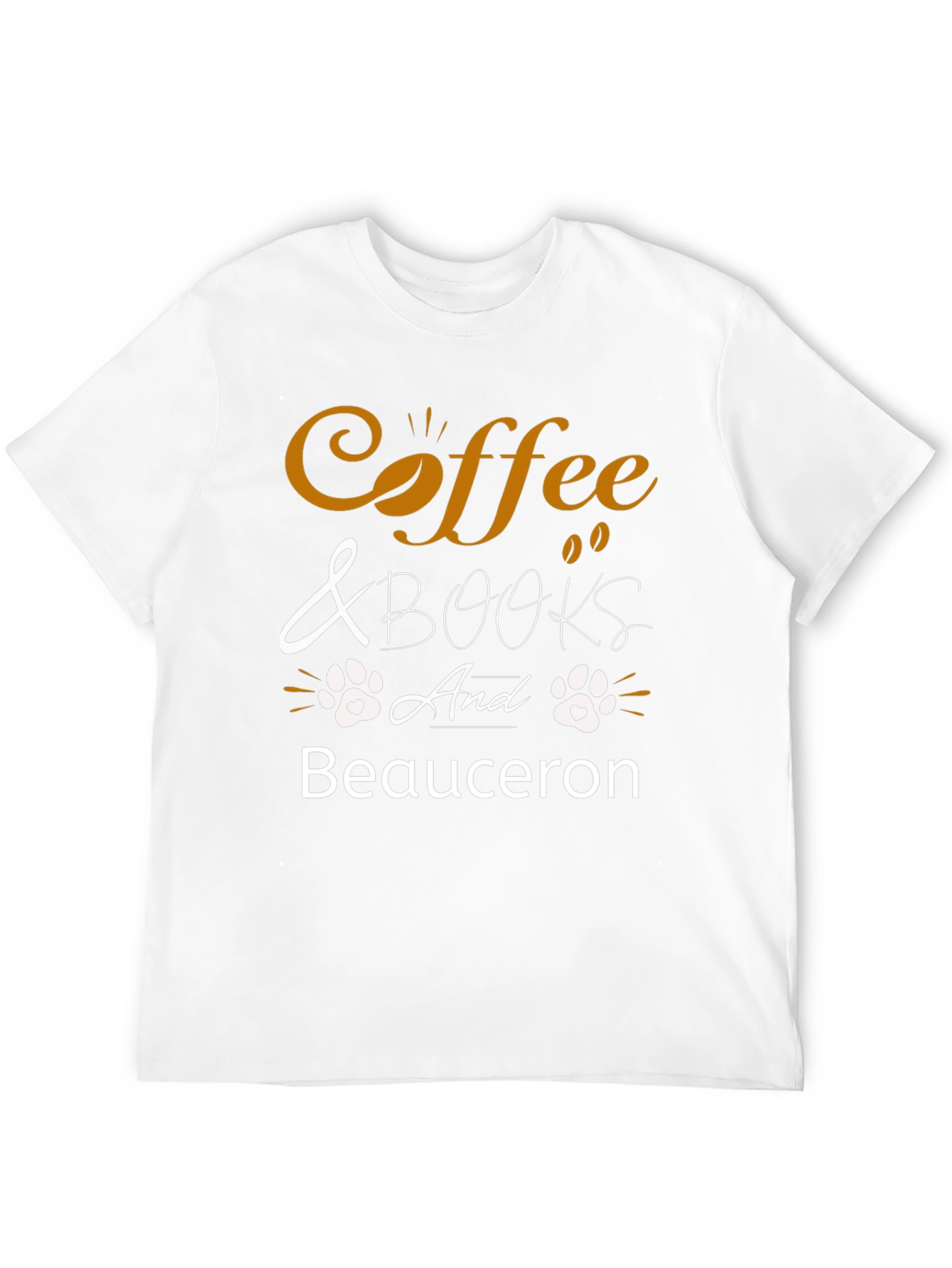 Coffee & Books Beauceron Black T-Shirt