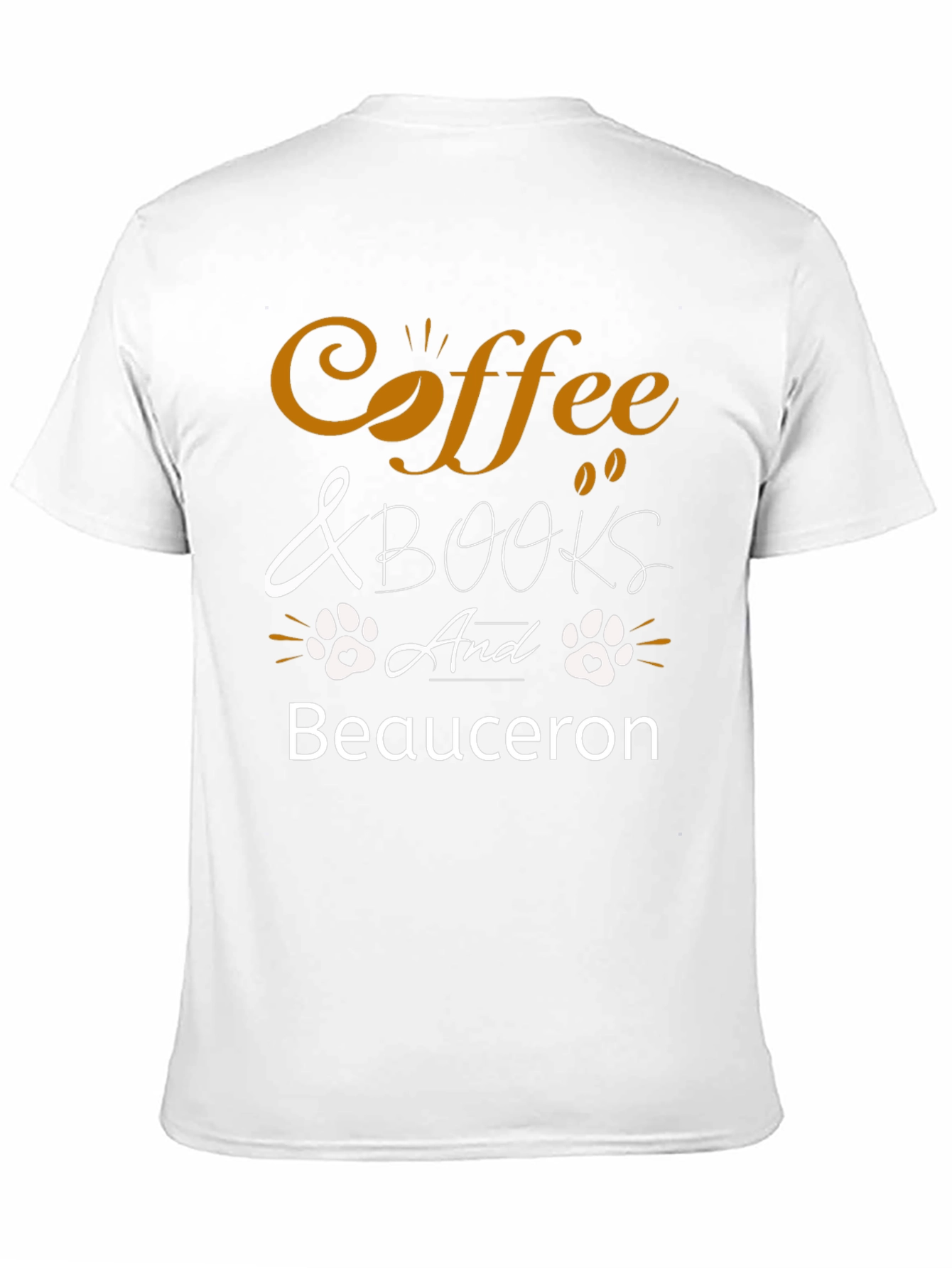 Coffee & Books Beauceron Black T-Shirt