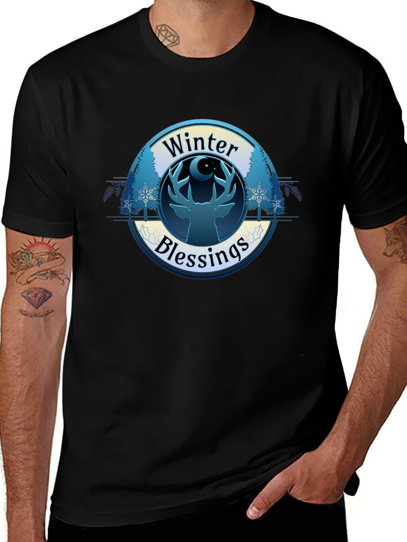 Winter Blessings Graphic Tee