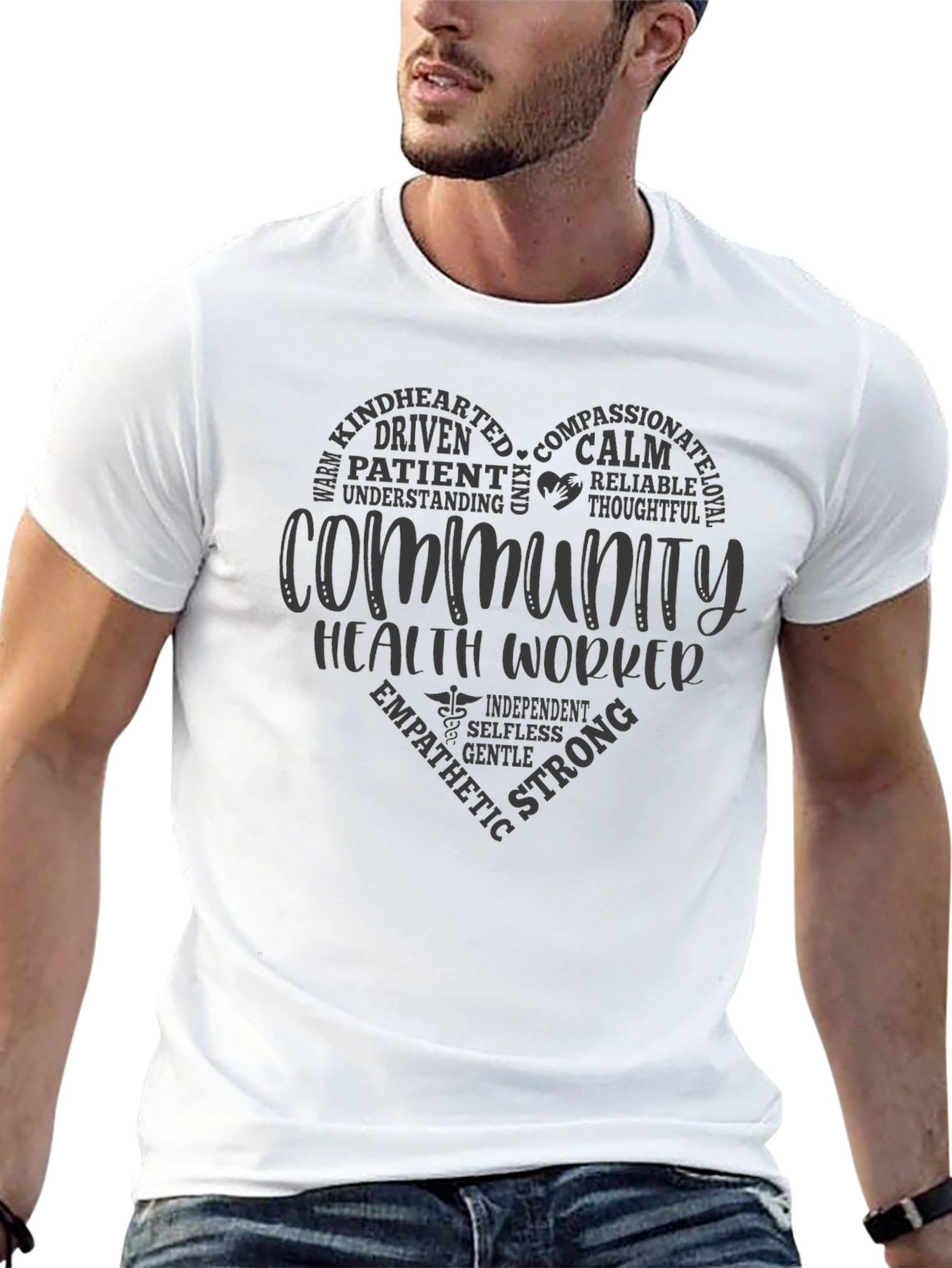 Community Health Worker Graphic T-Shirt