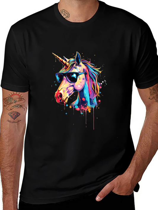 Unicorn T-Shirt - Cool Colorful Design
