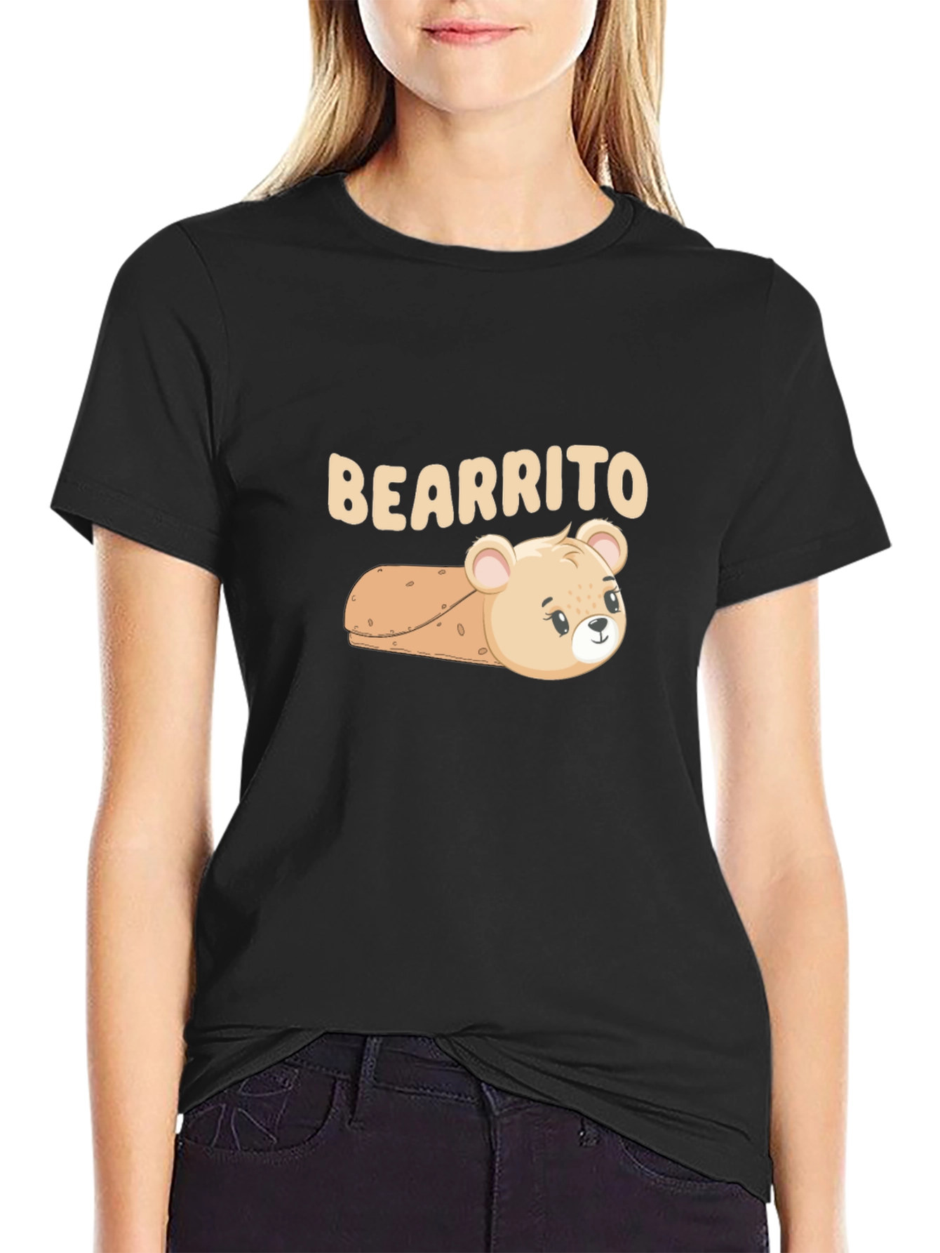 Bearrito Funny Foodie T-Shirt