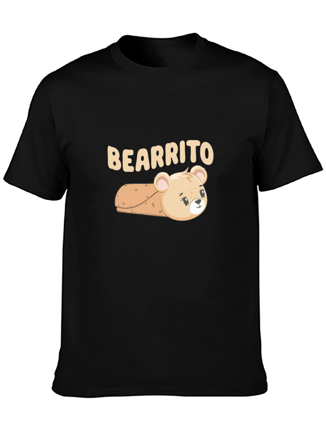 Bearrito Funny Foodie T-Shirt