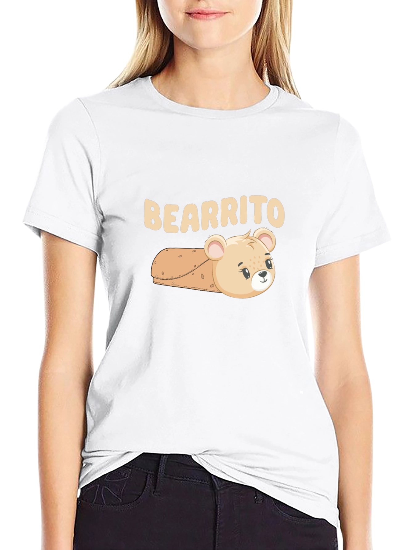 Bearrito Funny Foodie T-Shirt