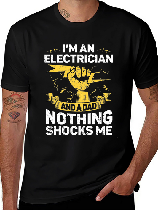 Electrician Dad Graphic Tee