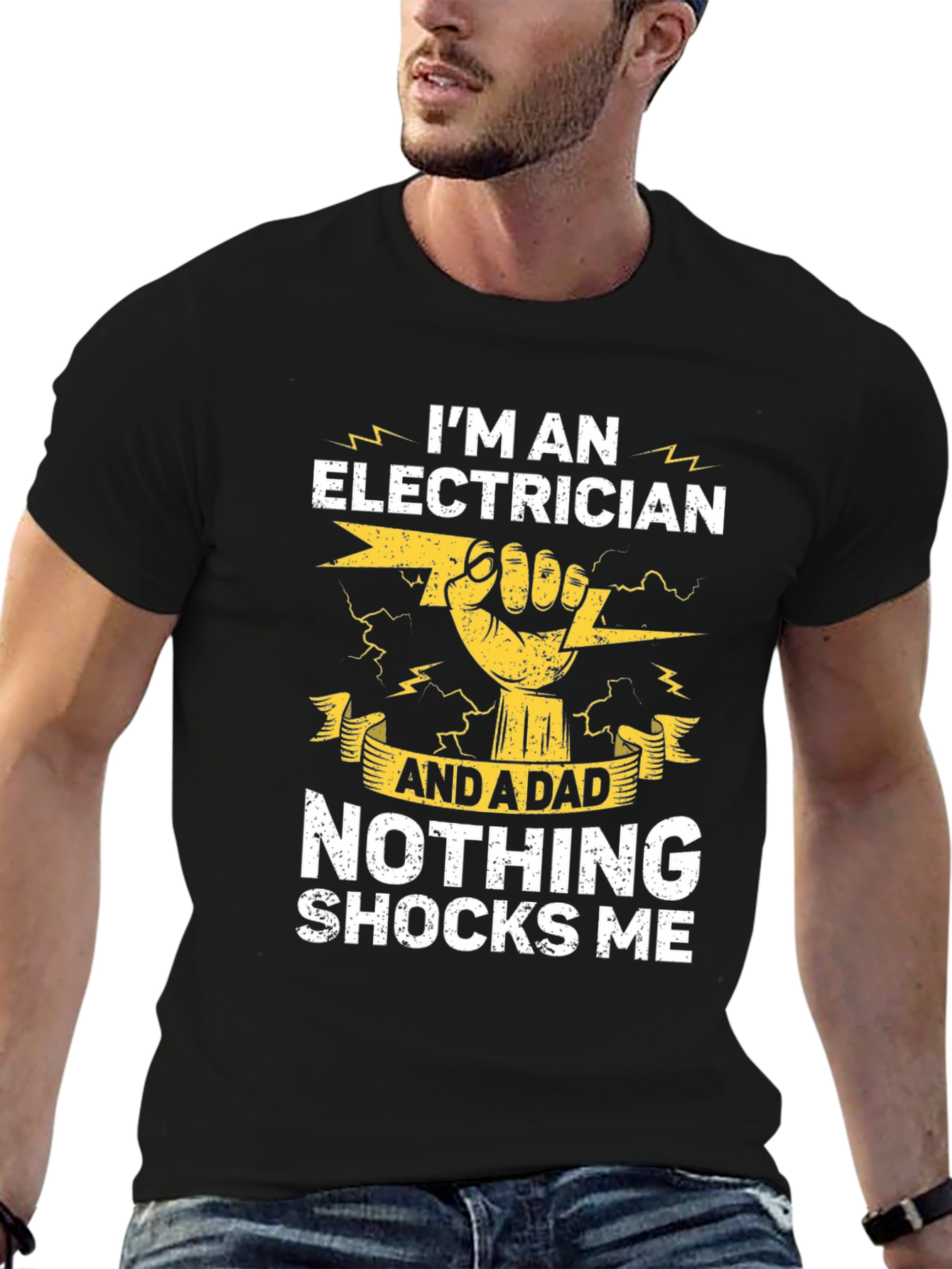 Electrician Dad Graphic Tee
