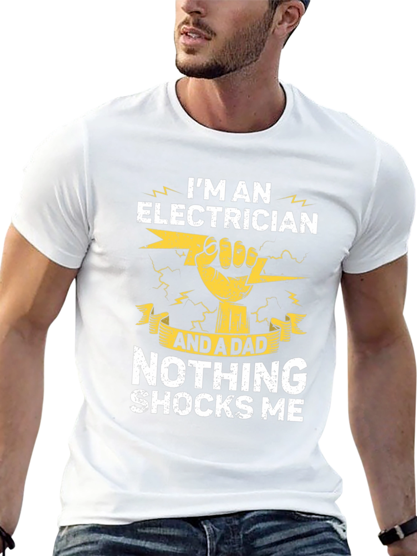 Electrician Dad Graphic Tee