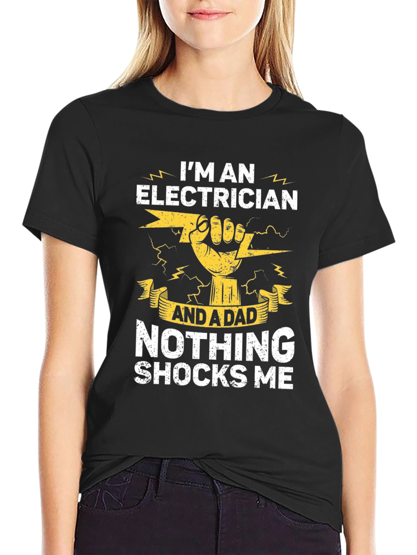 Electrician Dad Graphic Tee