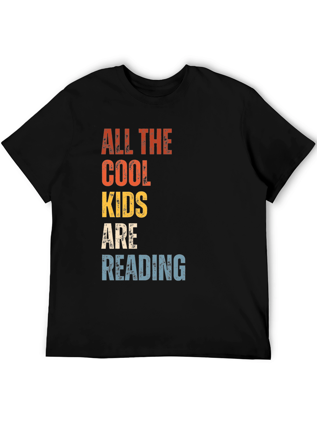 Cool Kids Reading T-Shirt - Retro Style