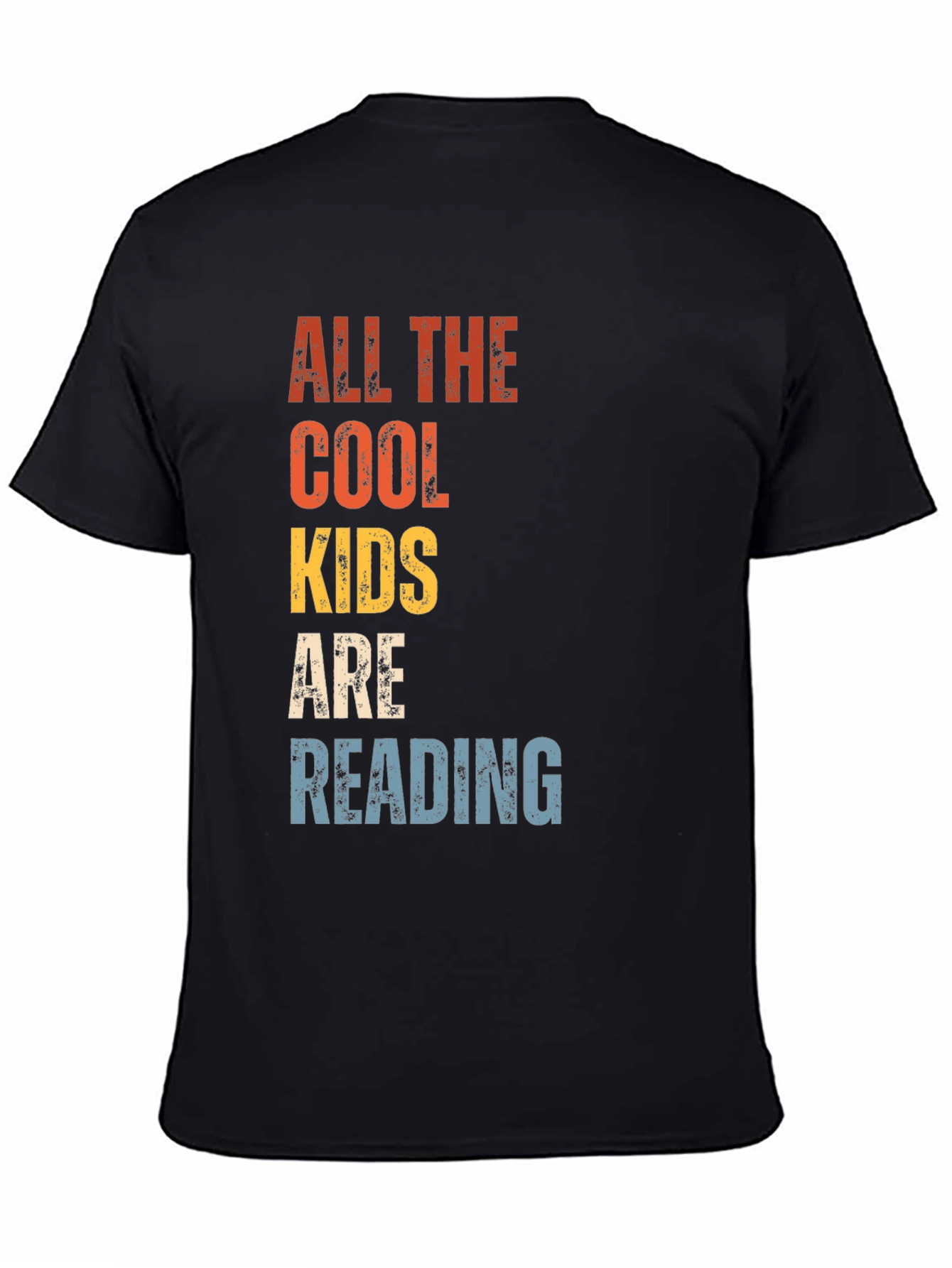 Cool Kids Reading T-Shirt - Retro Style