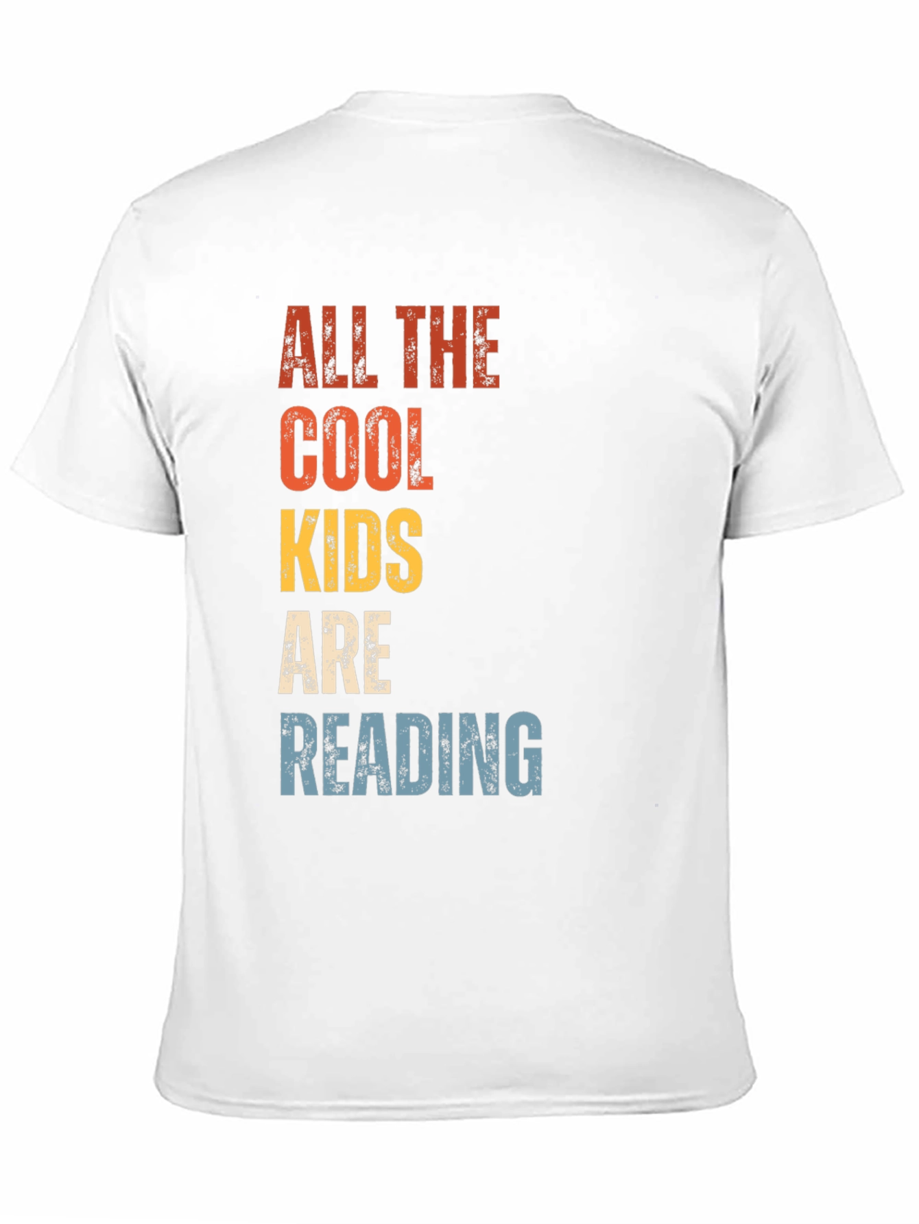 Cool Kids Reading T-Shirt - Retro Style