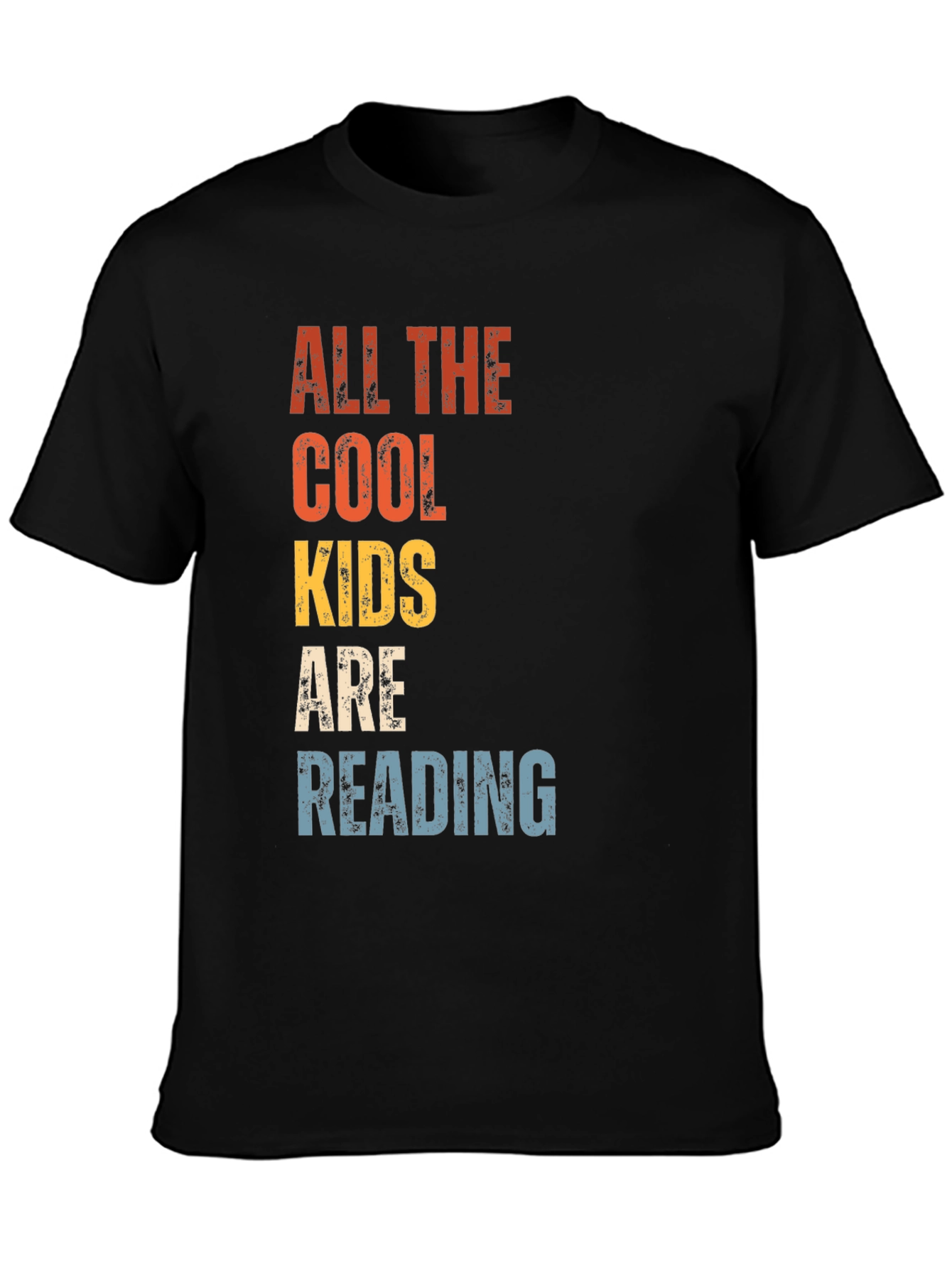 Cool Kids Reading T-Shirt - Retro Style