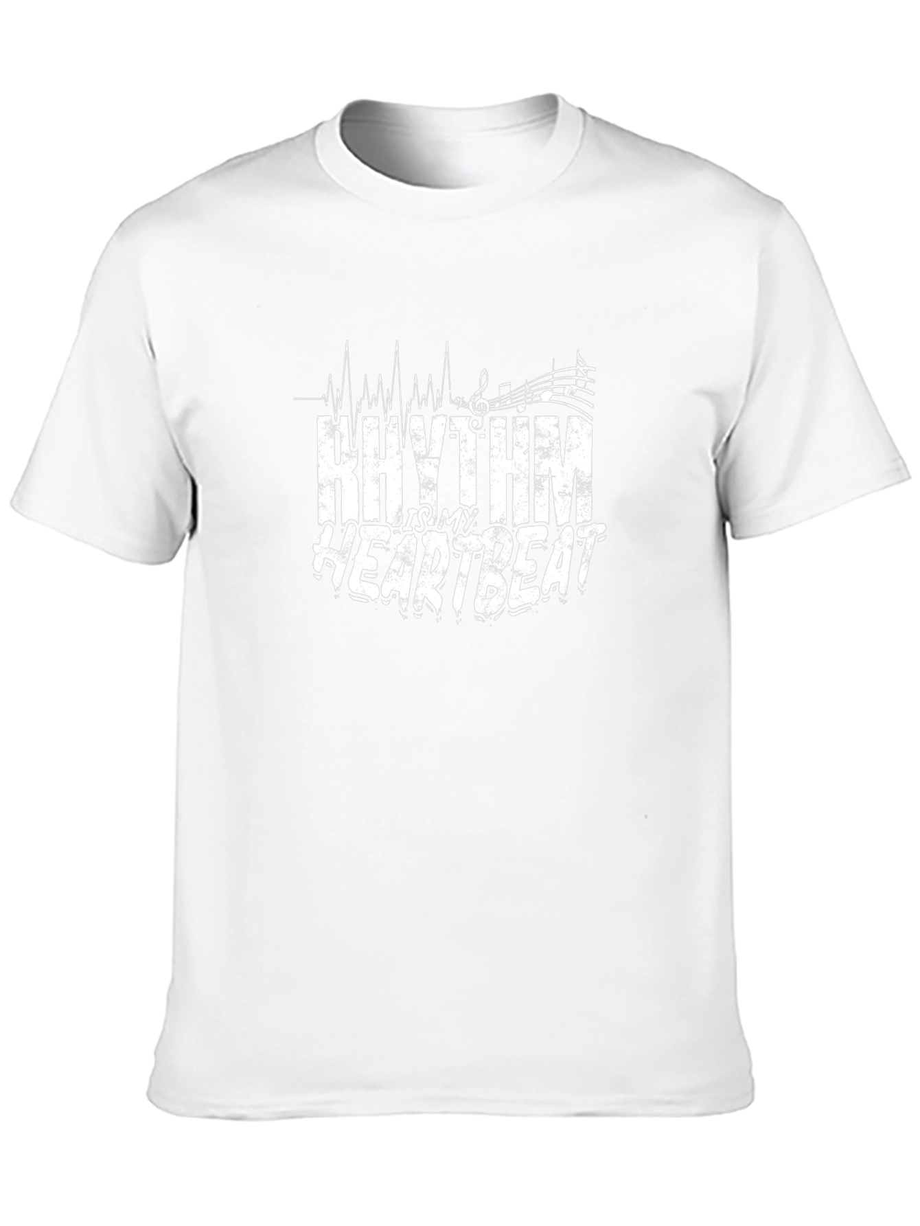 Rhythm is my Heartbeat Black T-Shirt