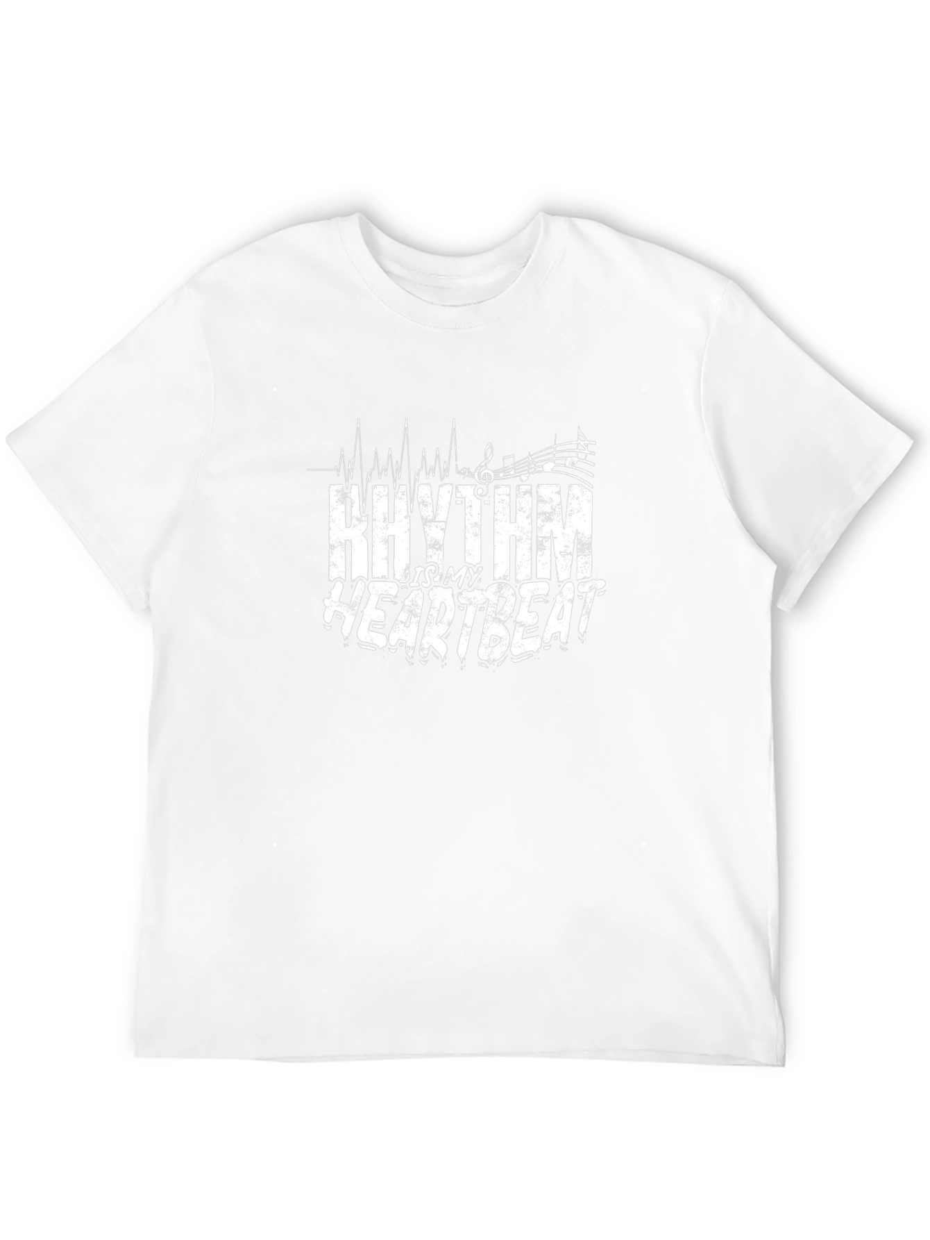 Rhythm is my Heartbeat Black T-Shirt