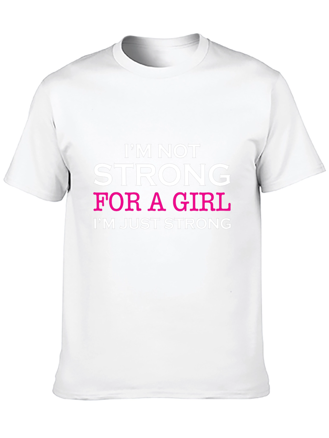 Strong Girl Graphic Tee - Black