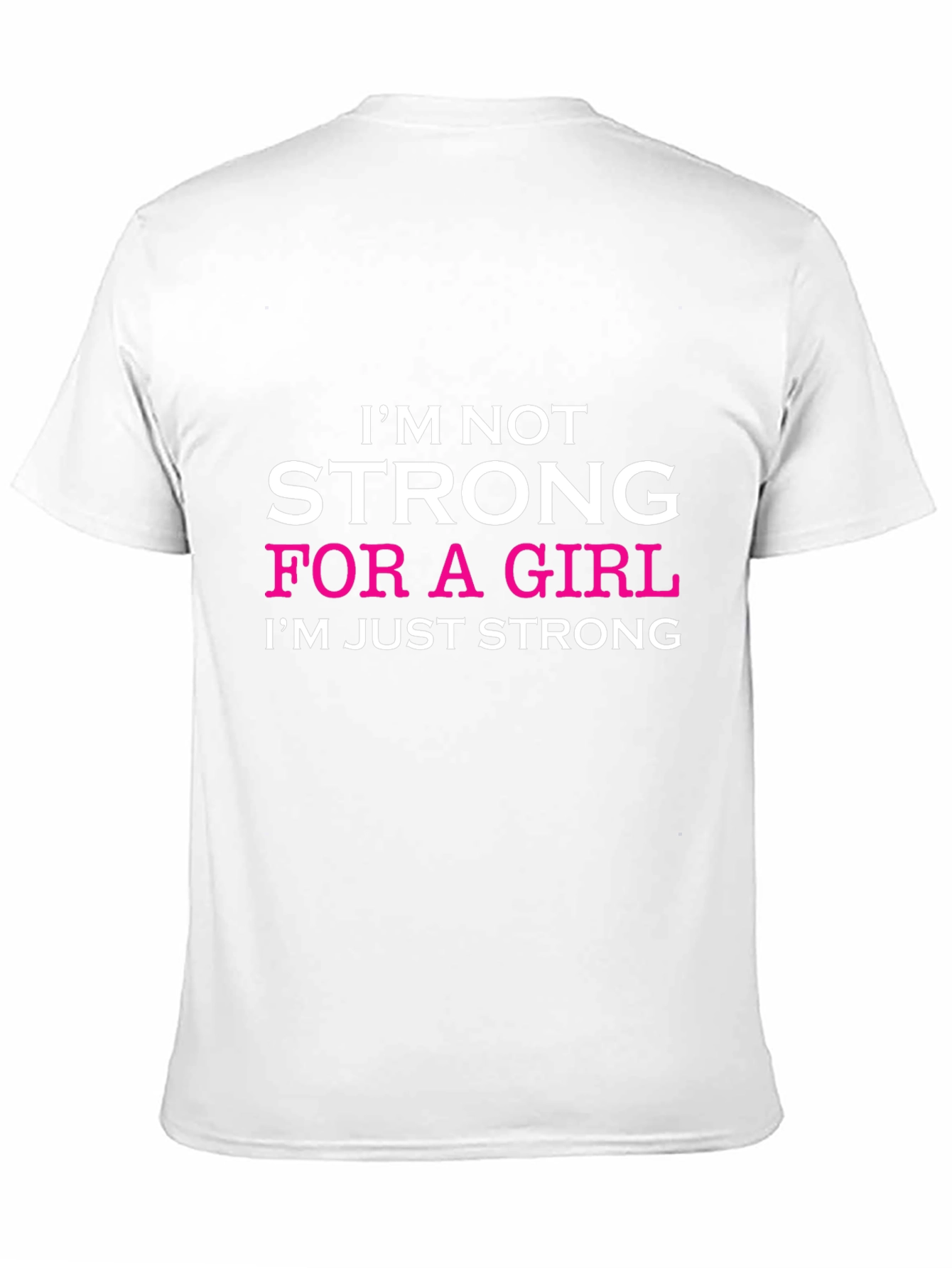 Strong Girl Graphic Tee - Black