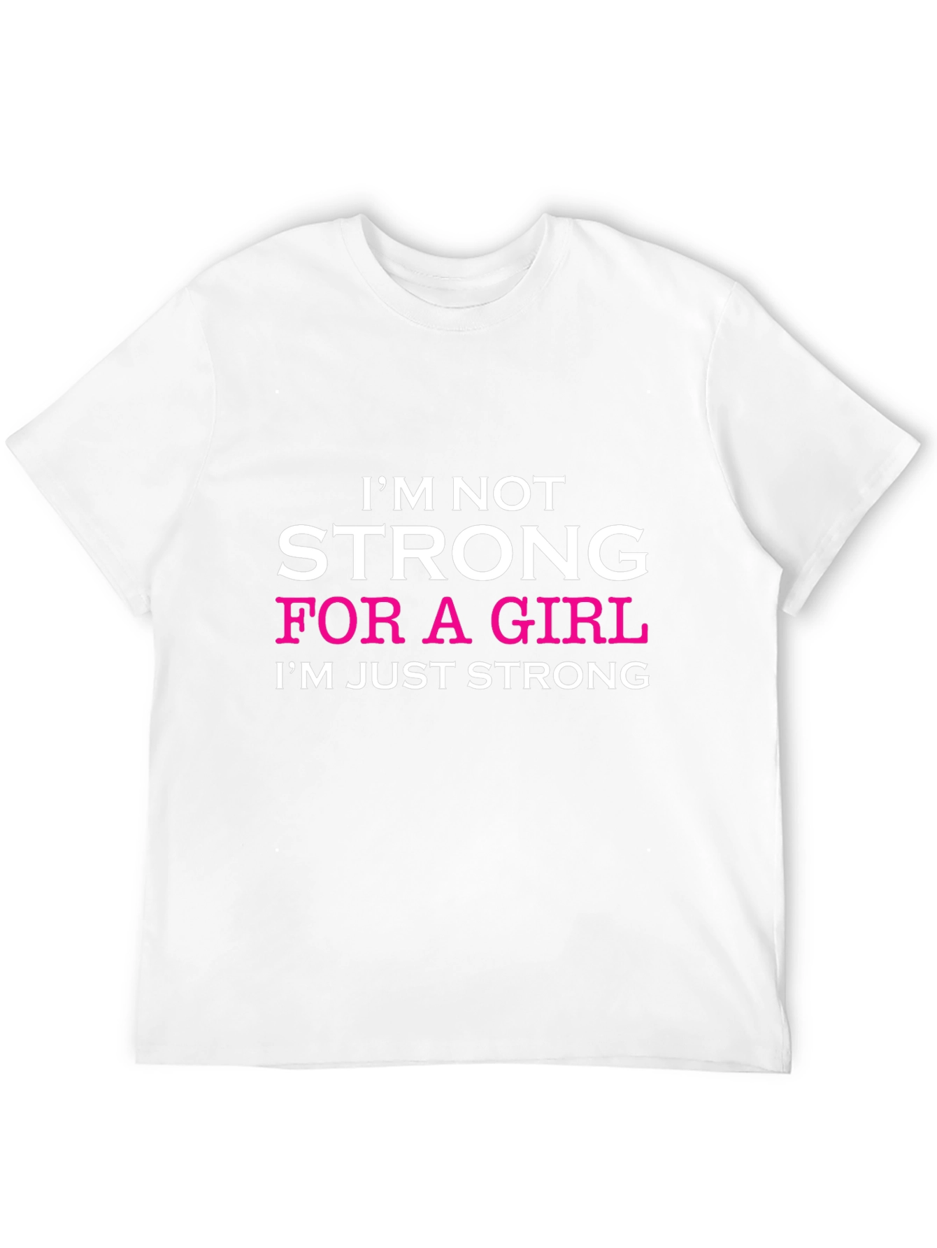 Strong Girl Graphic Tee - Black