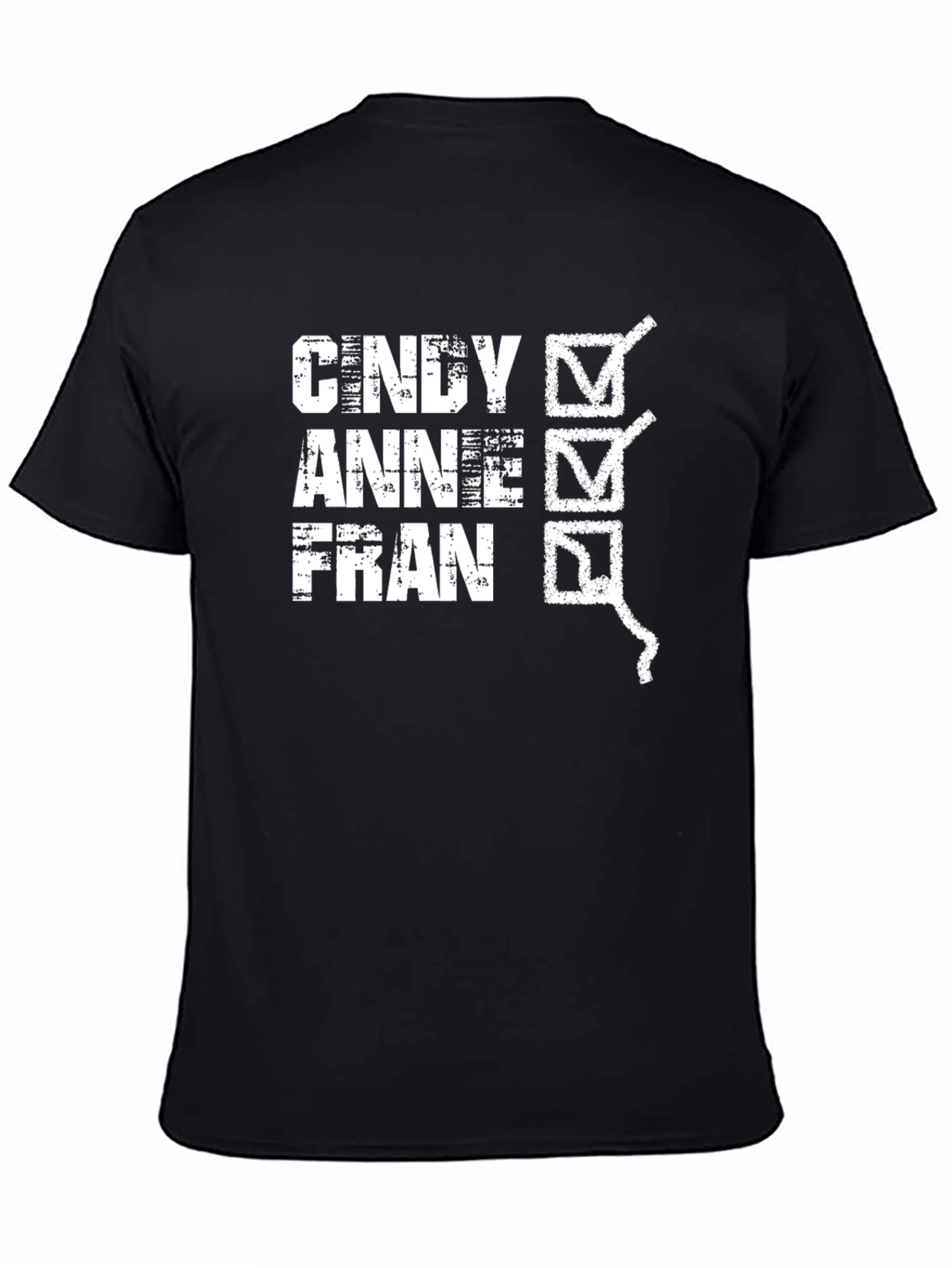 Cindy Anne Fran T-Shirt - Novelty Tee