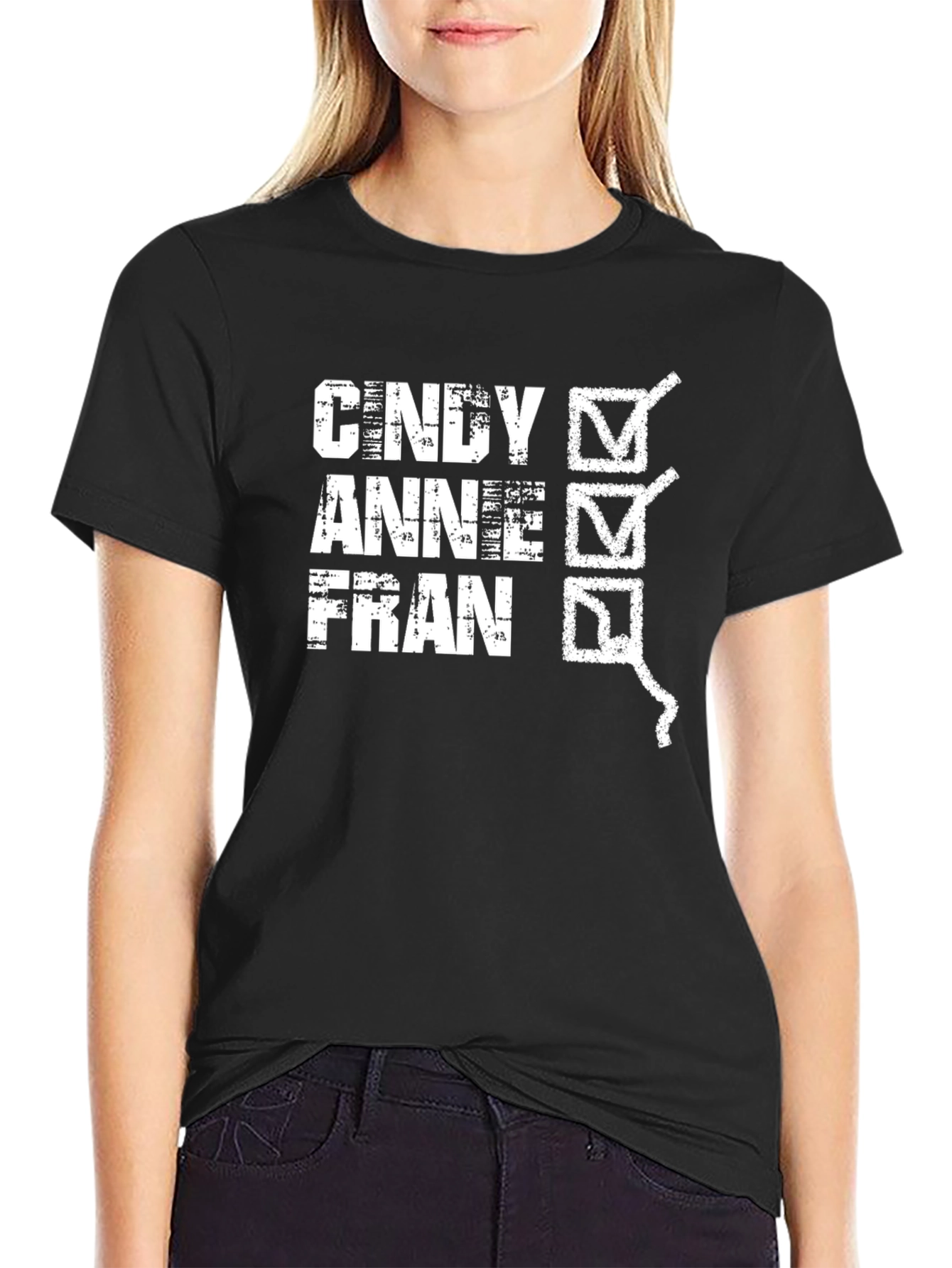 Cindy Anne Fran T-Shirt - Novelty Tee