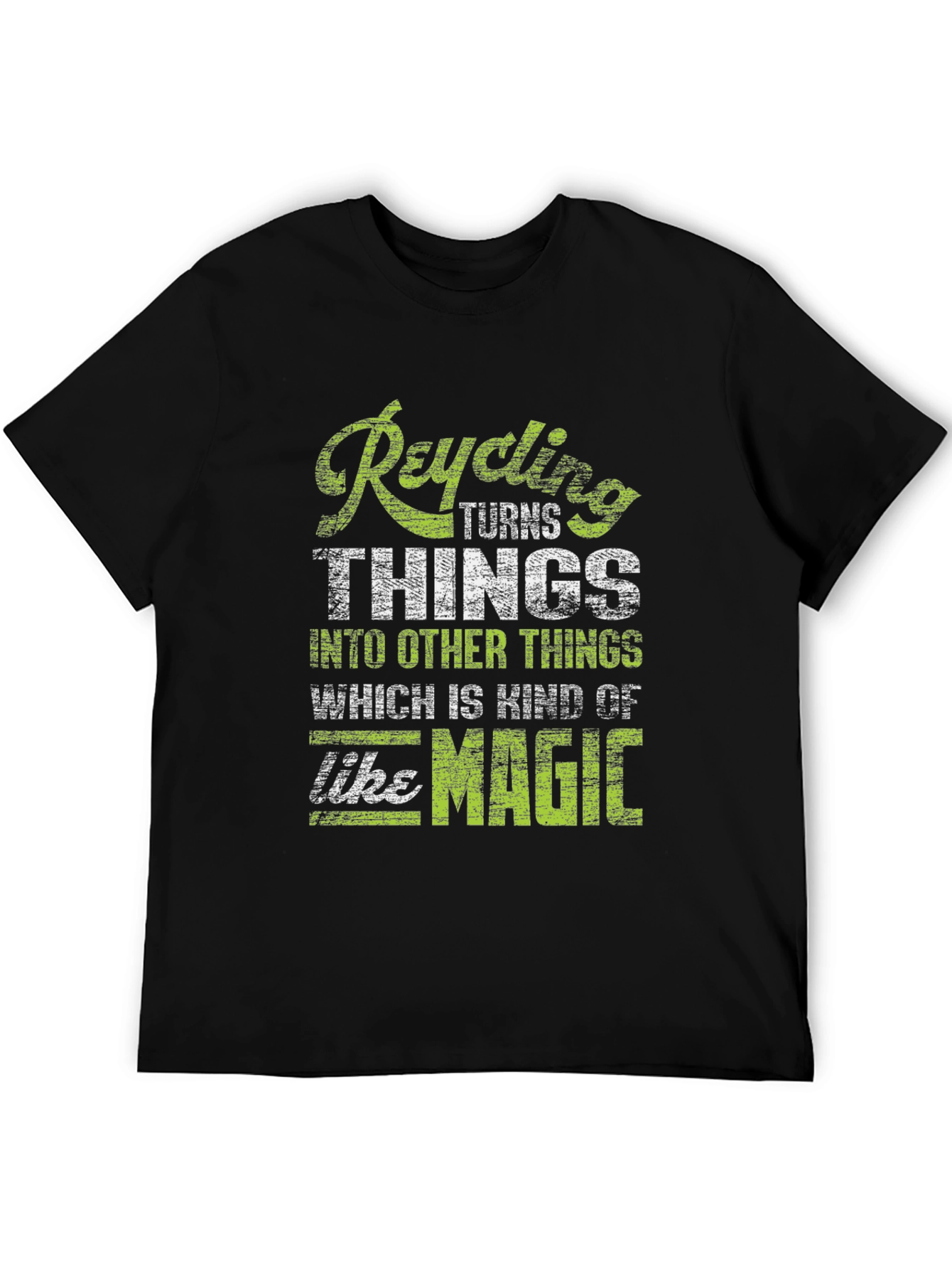 Recycling is Magic Graphic T-Shirt