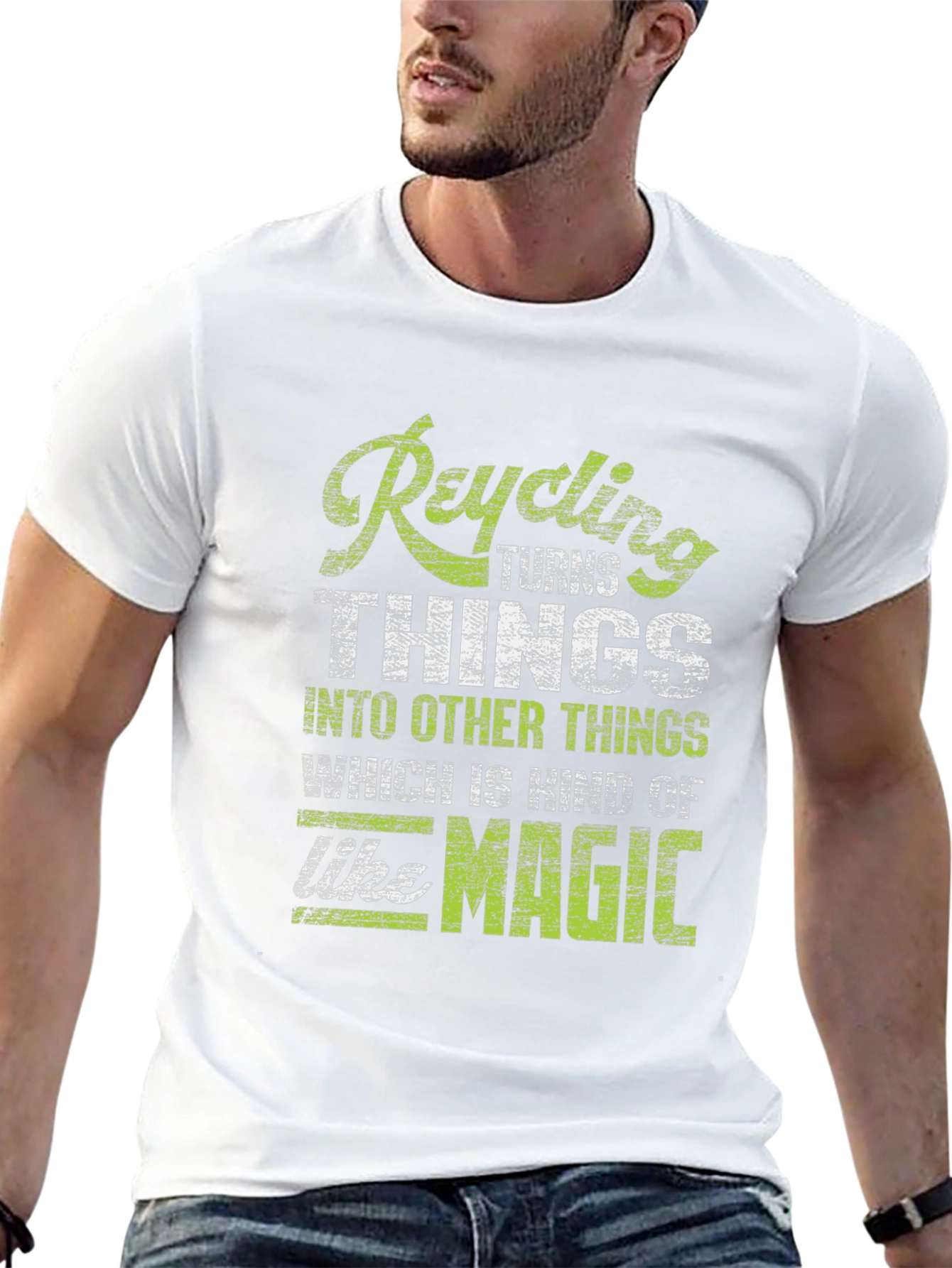 Recycling is Magic Graphic T-Shirt