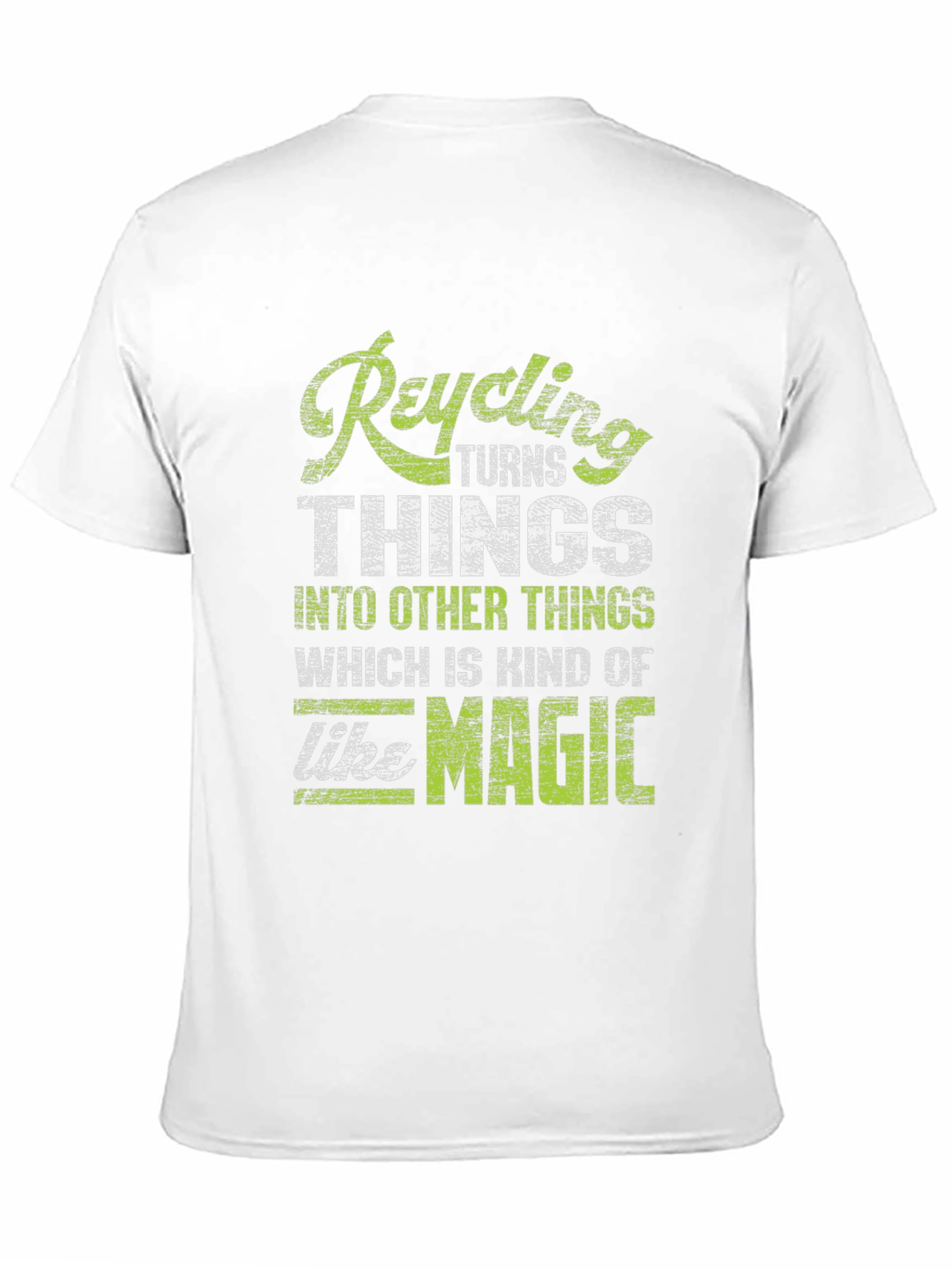 Recycling is Magic Graphic T-Shirt