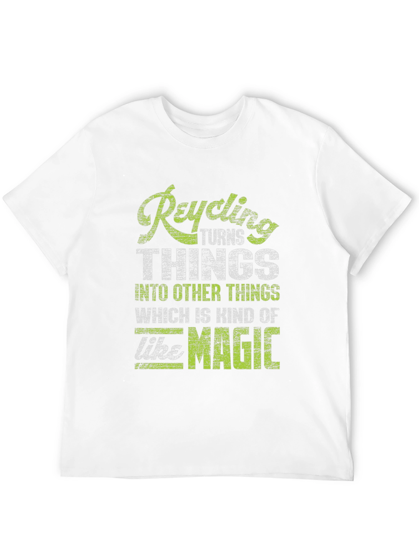 Recycling is Magic Graphic T-Shirt