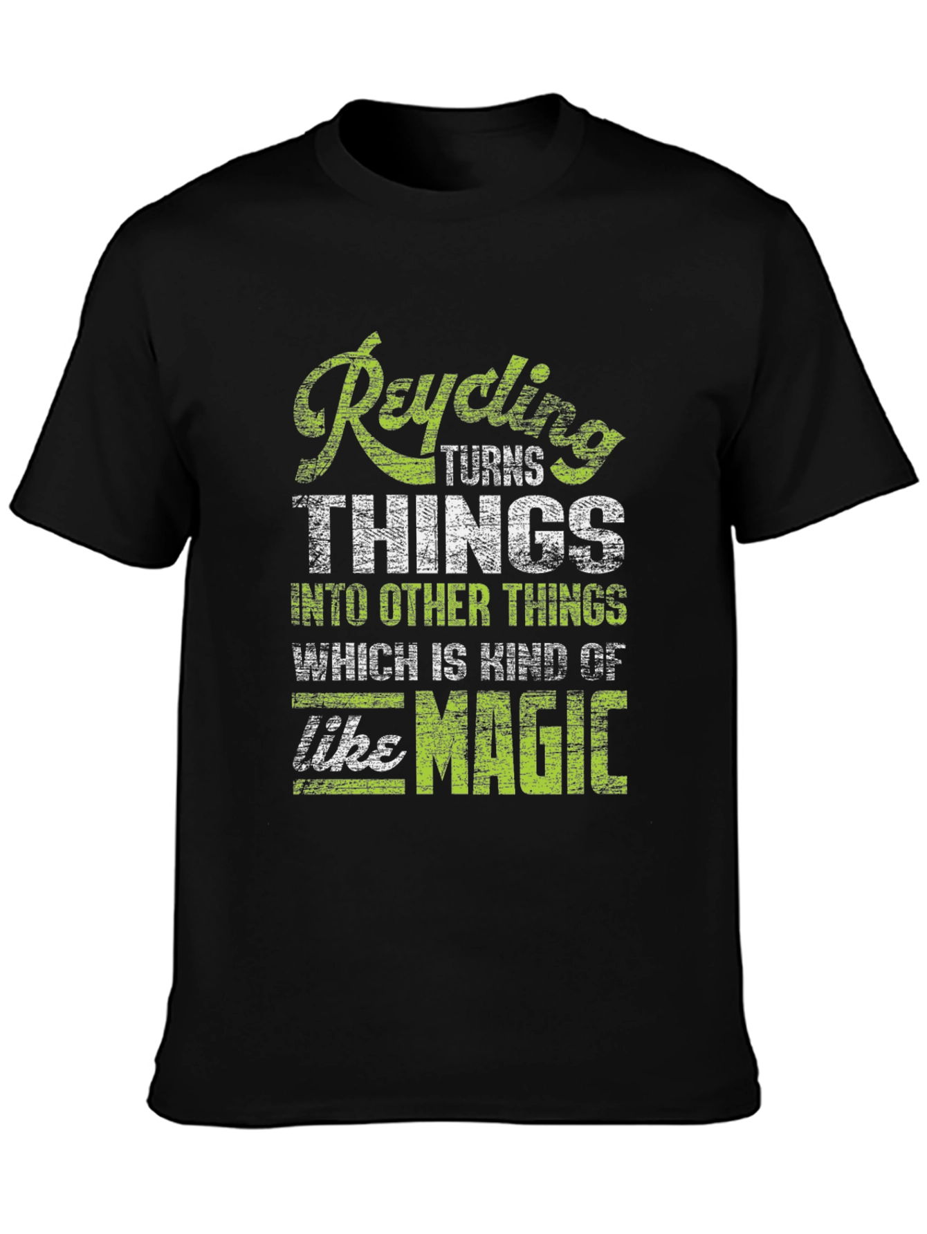 Recycling is Magic Graphic T-Shirt