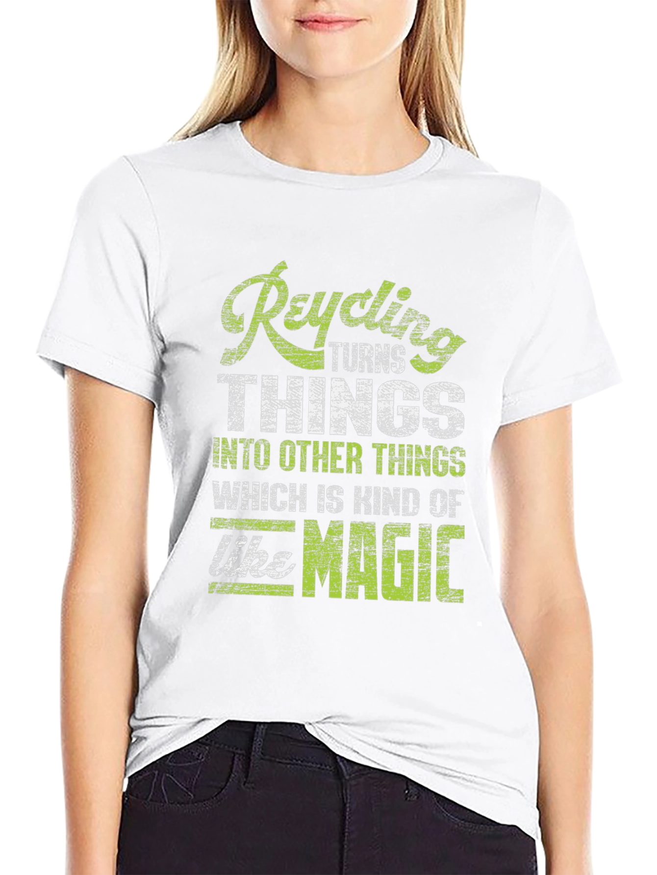 Recycling is Magic Graphic T-Shirt