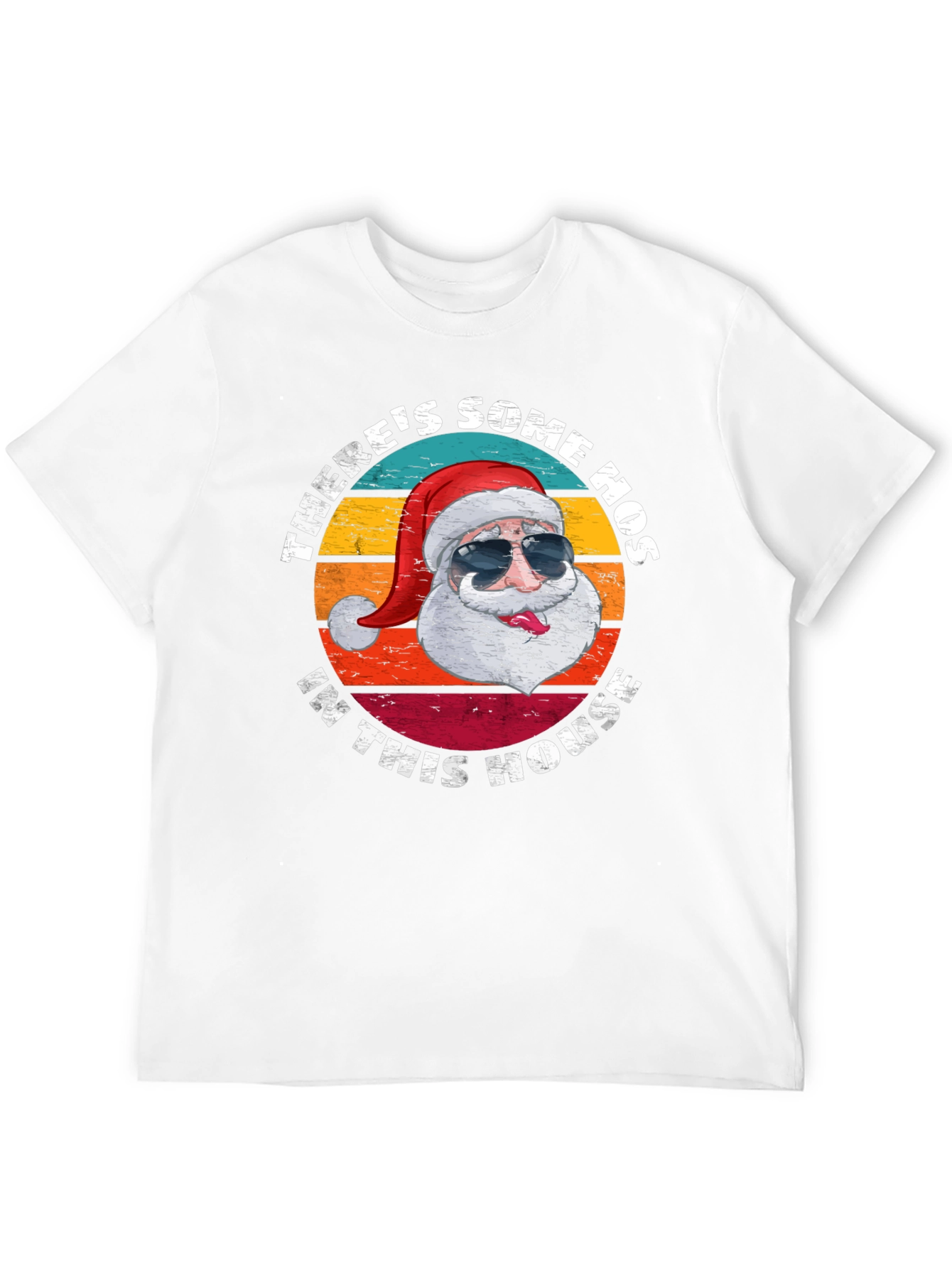 Santa Some Hos Christmas Graphic Tee