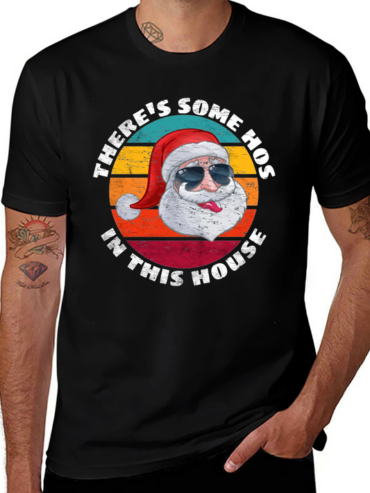 Santa Some Hos Christmas Graphic Tee