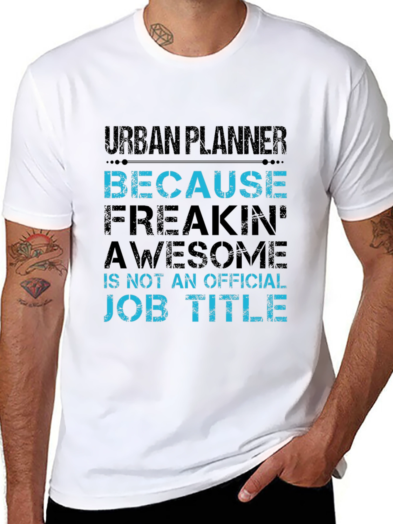 Urban Planner Novelty Graphic T-Shirt