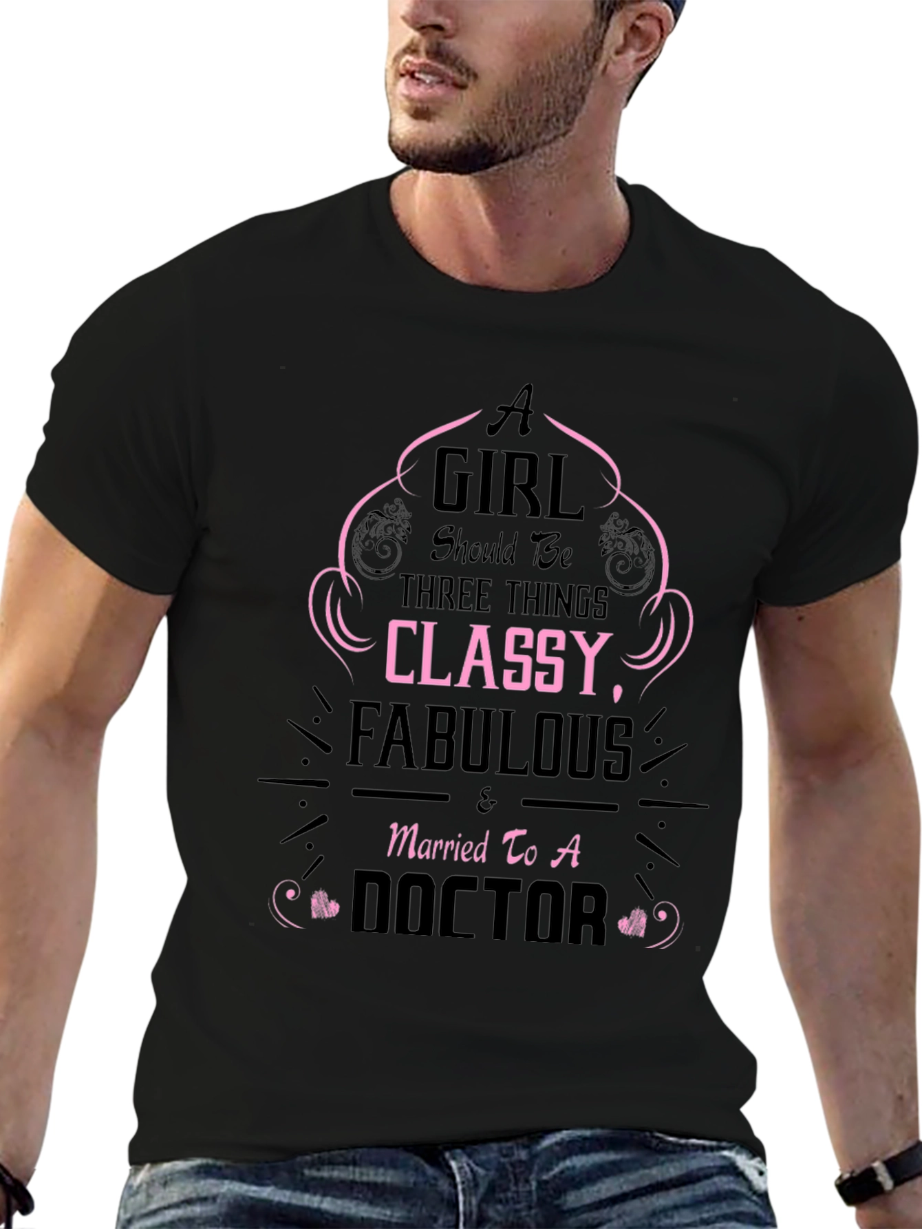 Classy Fabulous Doctor Wife T-Shirt