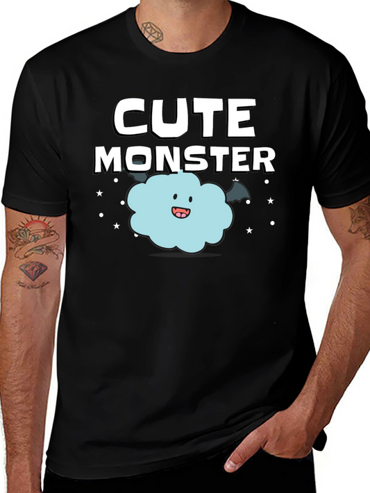 Cute Monster Graphic T-Shirt - Fun & Stylish
