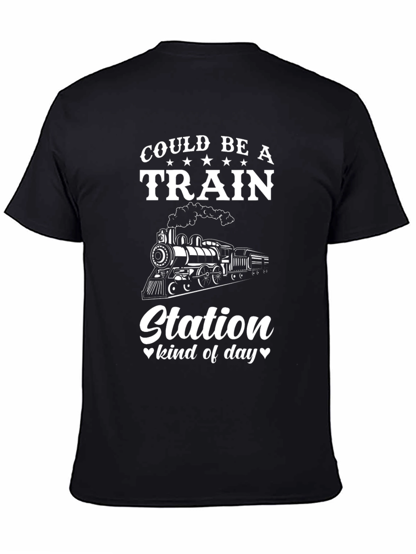 Train Station Kind of Day Graphic Tee
