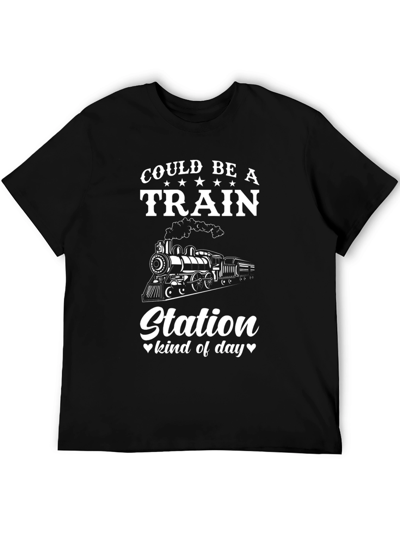 Train Station Kind of Day Graphic Tee