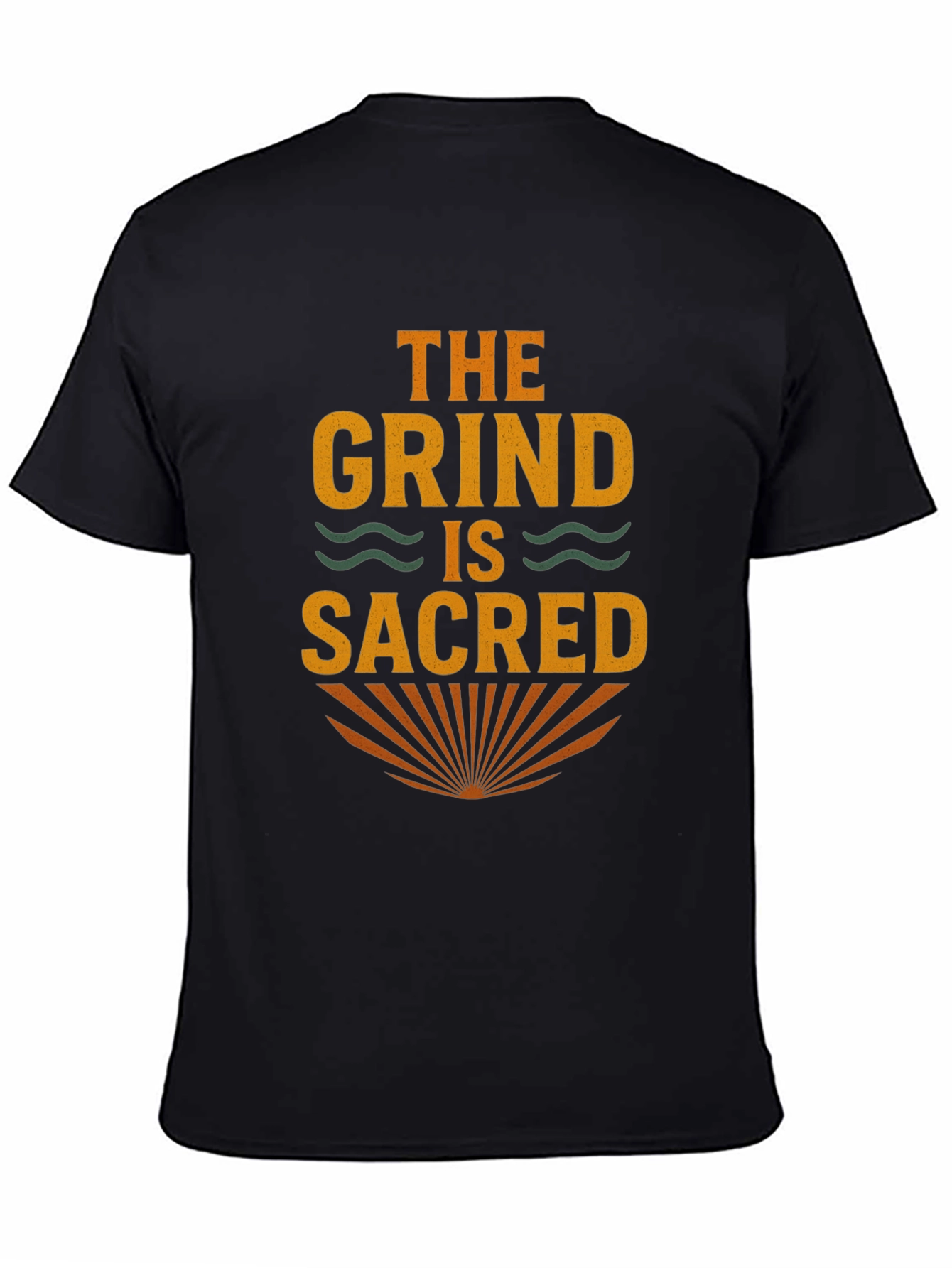 The Grind is Sacred Black T-Shirt