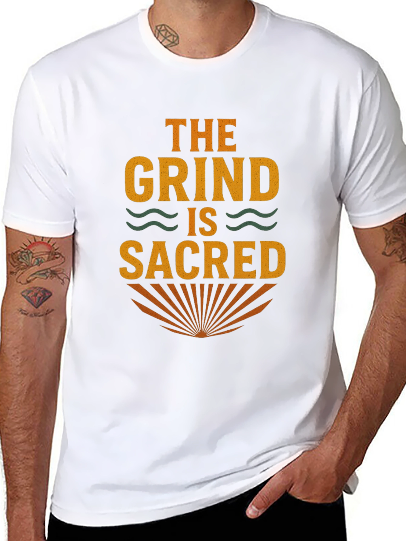 The Grind is Sacred Black T-Shirt