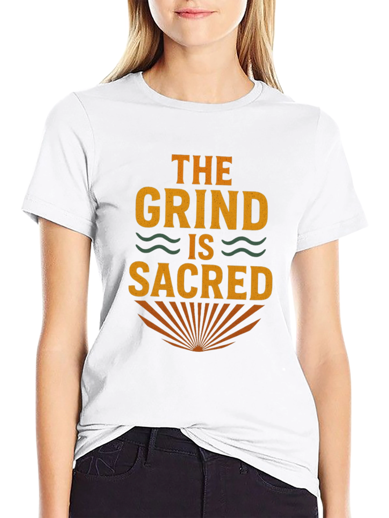 The Grind is Sacred Black T-Shirt
