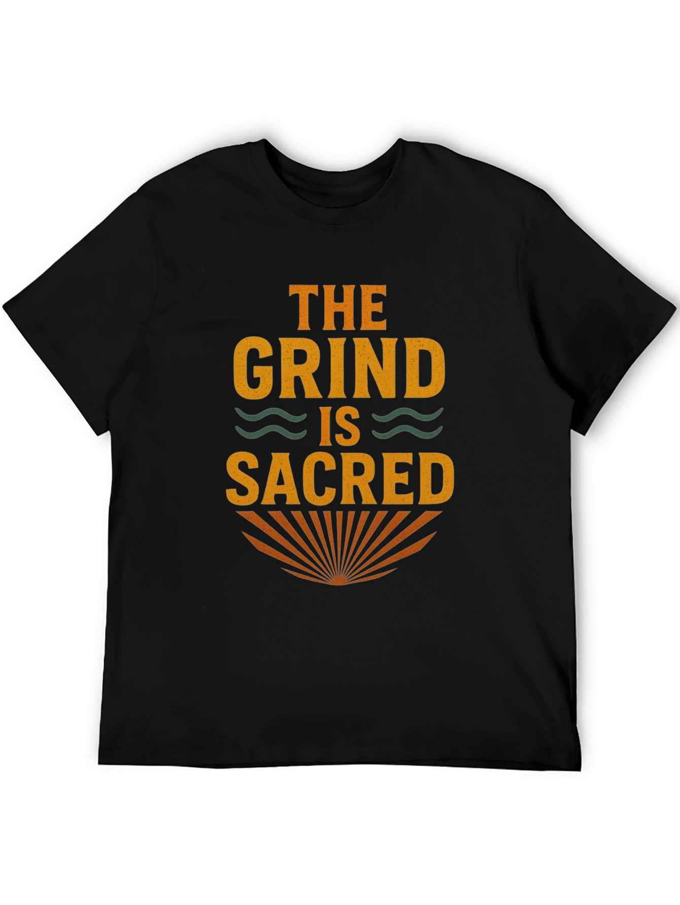 The Grind is Sacred Black T-Shirt