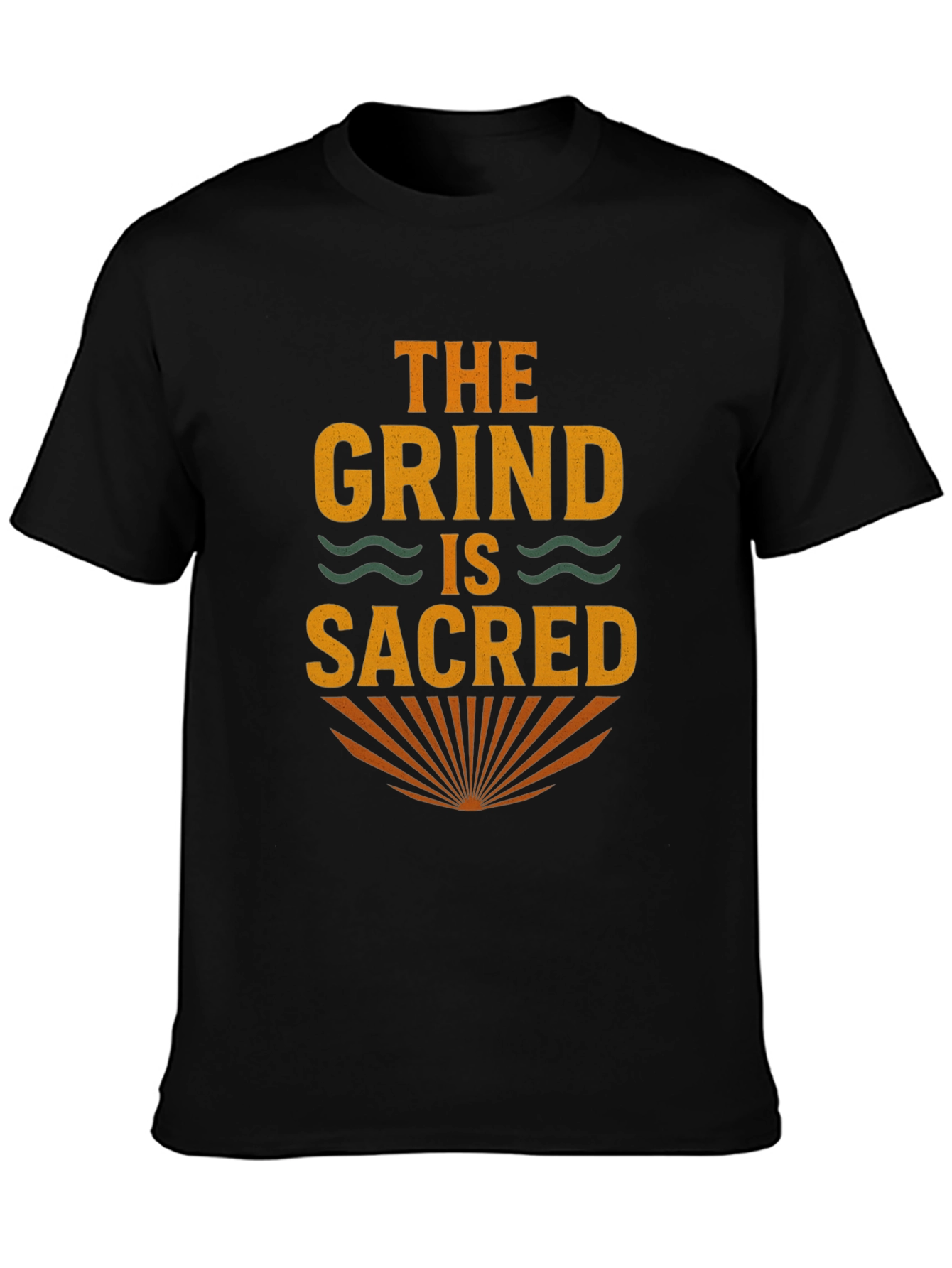 The Grind is Sacred Black T-Shirt