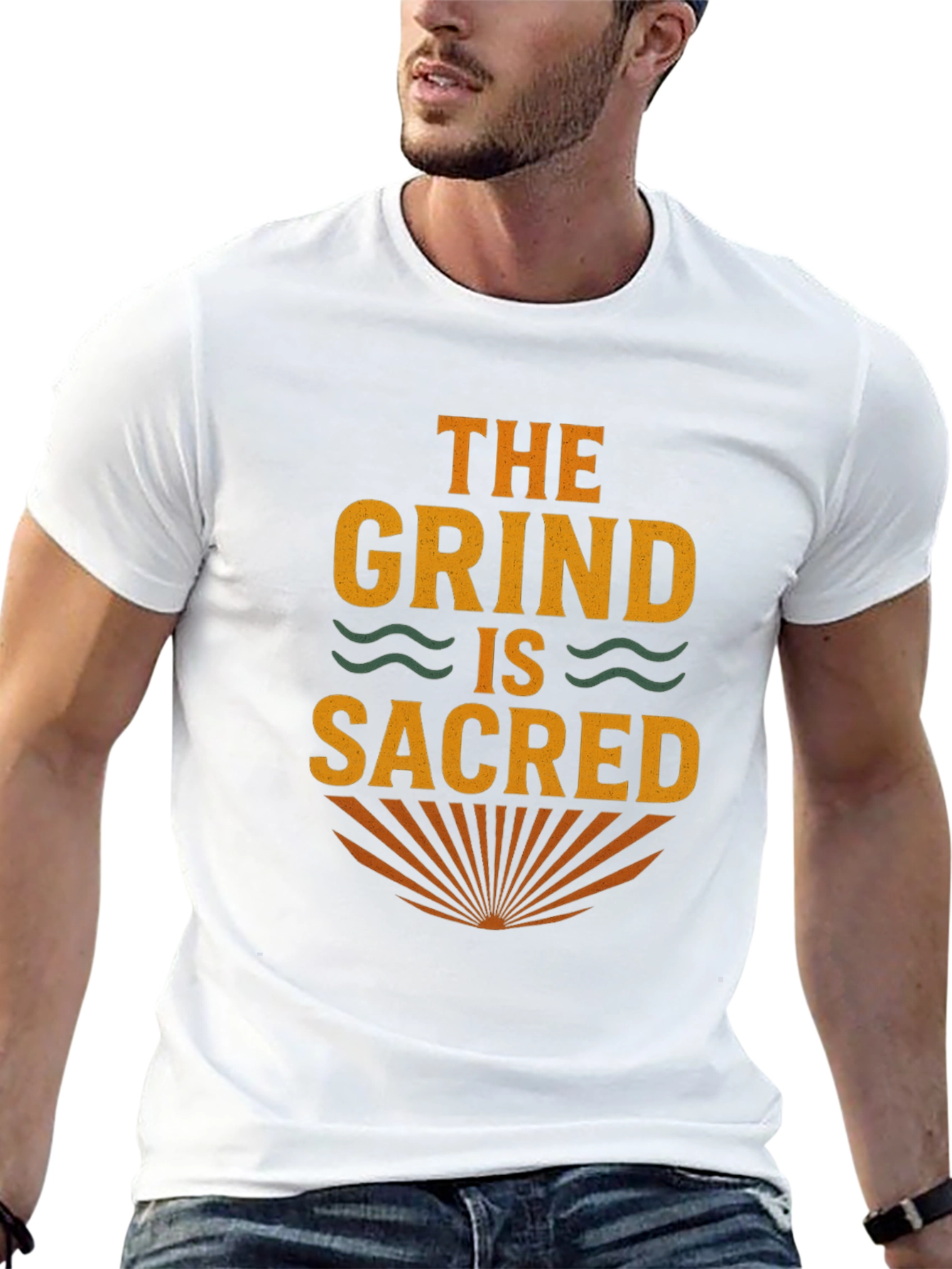 The Grind is Sacred Black T-Shirt