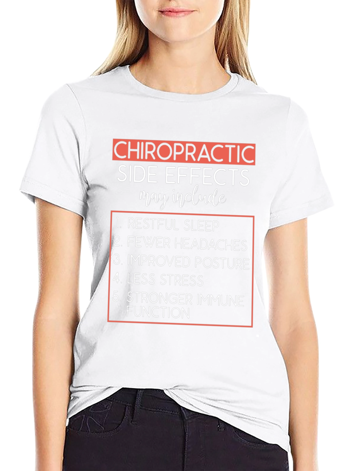 Chiropractic Side Effects Graphic Tee