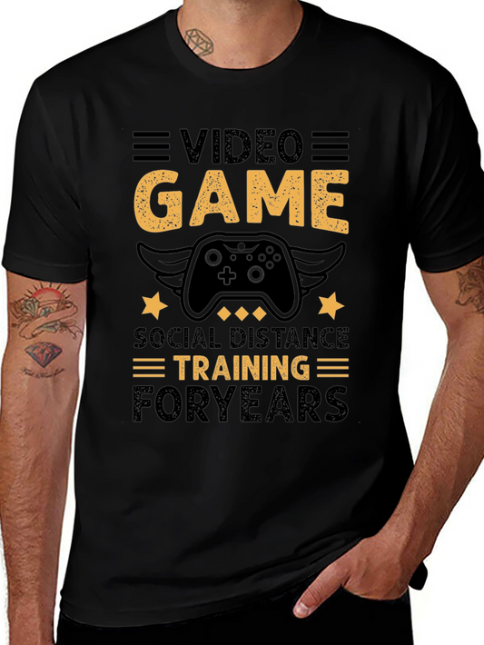 Video Game Social Distance Training T-Shirt