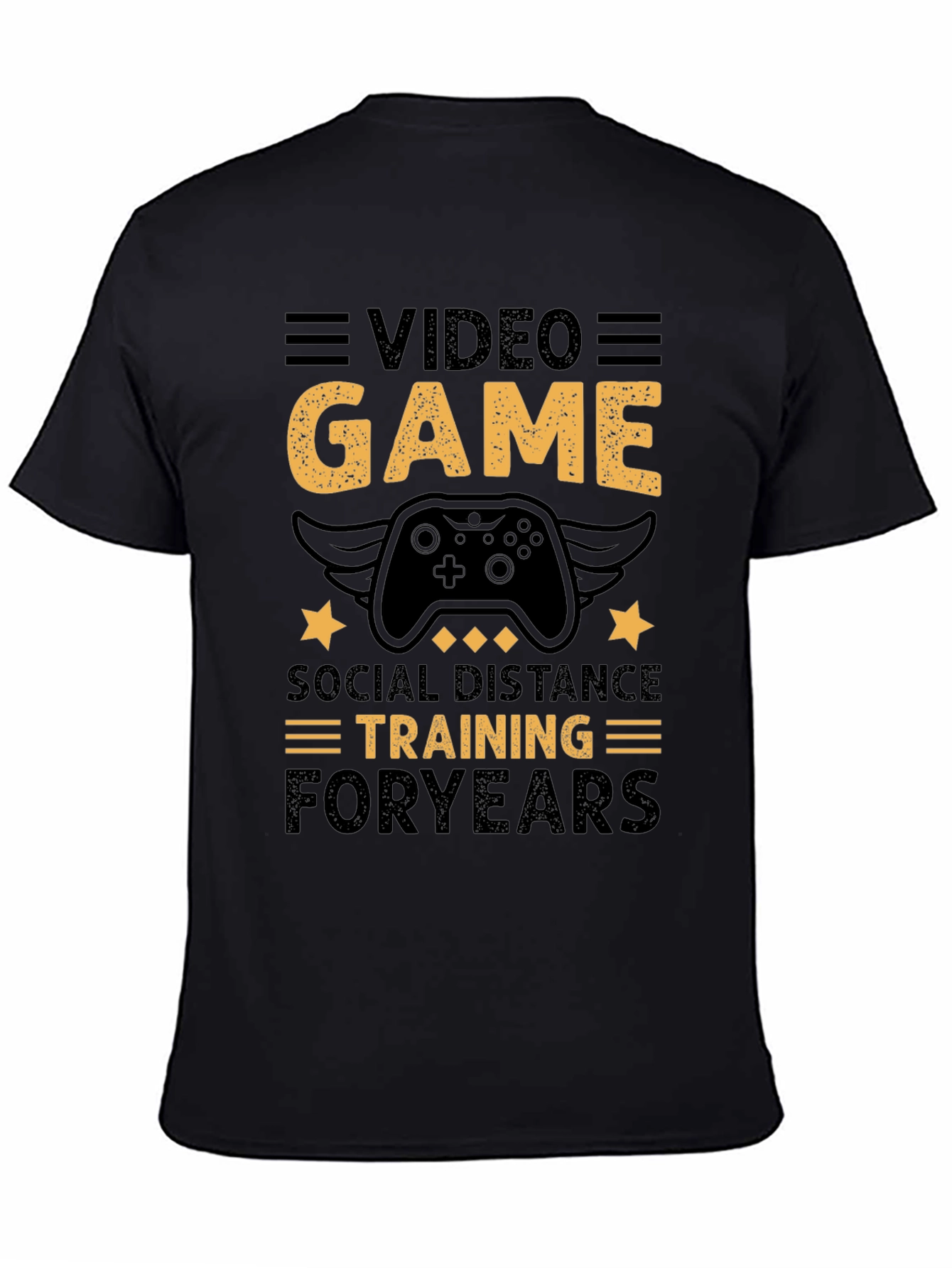 Video Game Social Distance Training T-Shirt